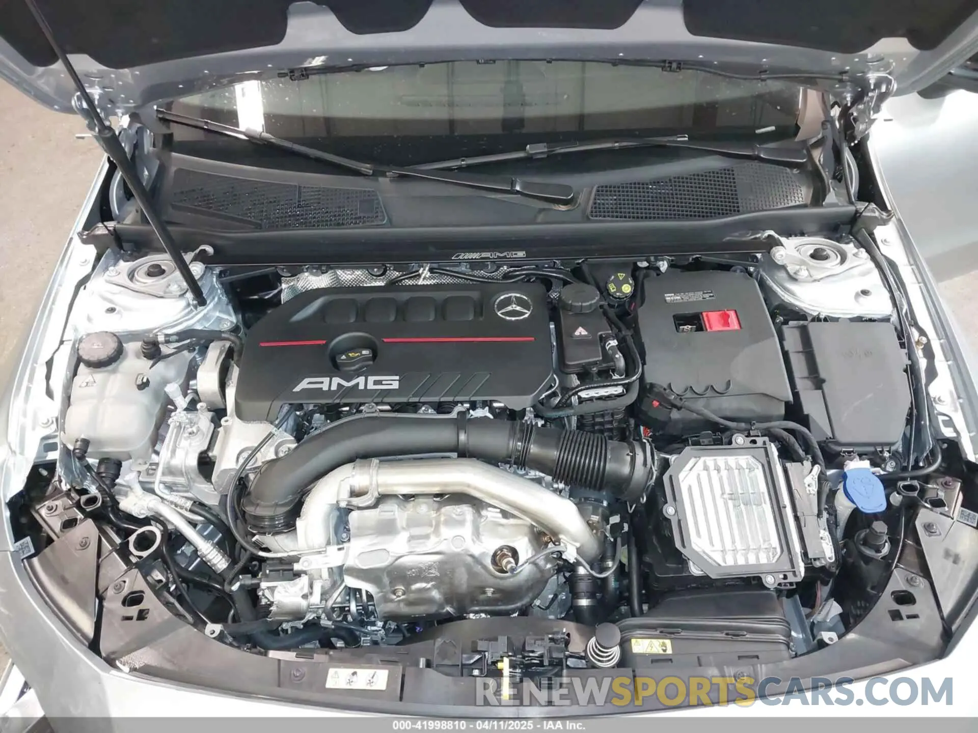 10 Photograph of a damaged car W1K5J5BBXSN531314 MERCEDES-BENZ AMG CLA 35 2025