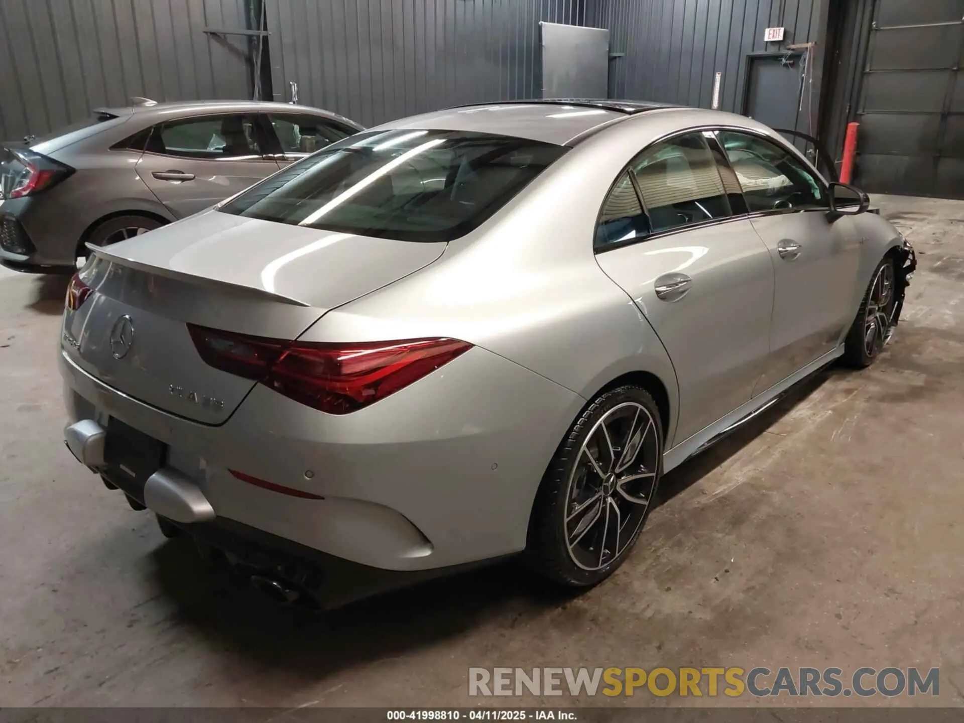4 Photograph of a damaged car W1K5J5BBXSN531314 MERCEDES-BENZ AMG CLA 35 2025