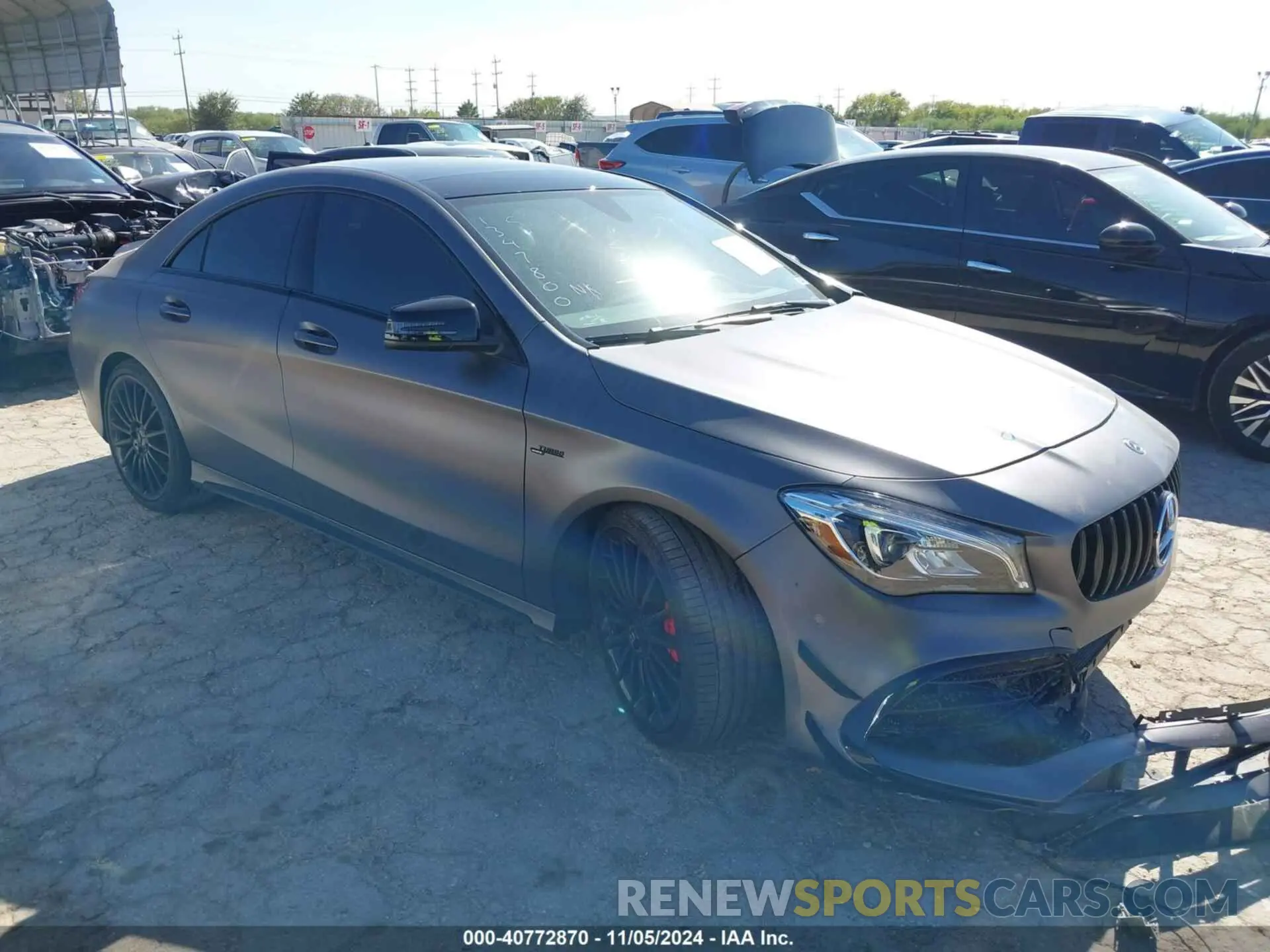1 Photograph of a damaged car WDDSJ5CB9KN741209 MERCEDES-BENZ AMG CLA 45 2019