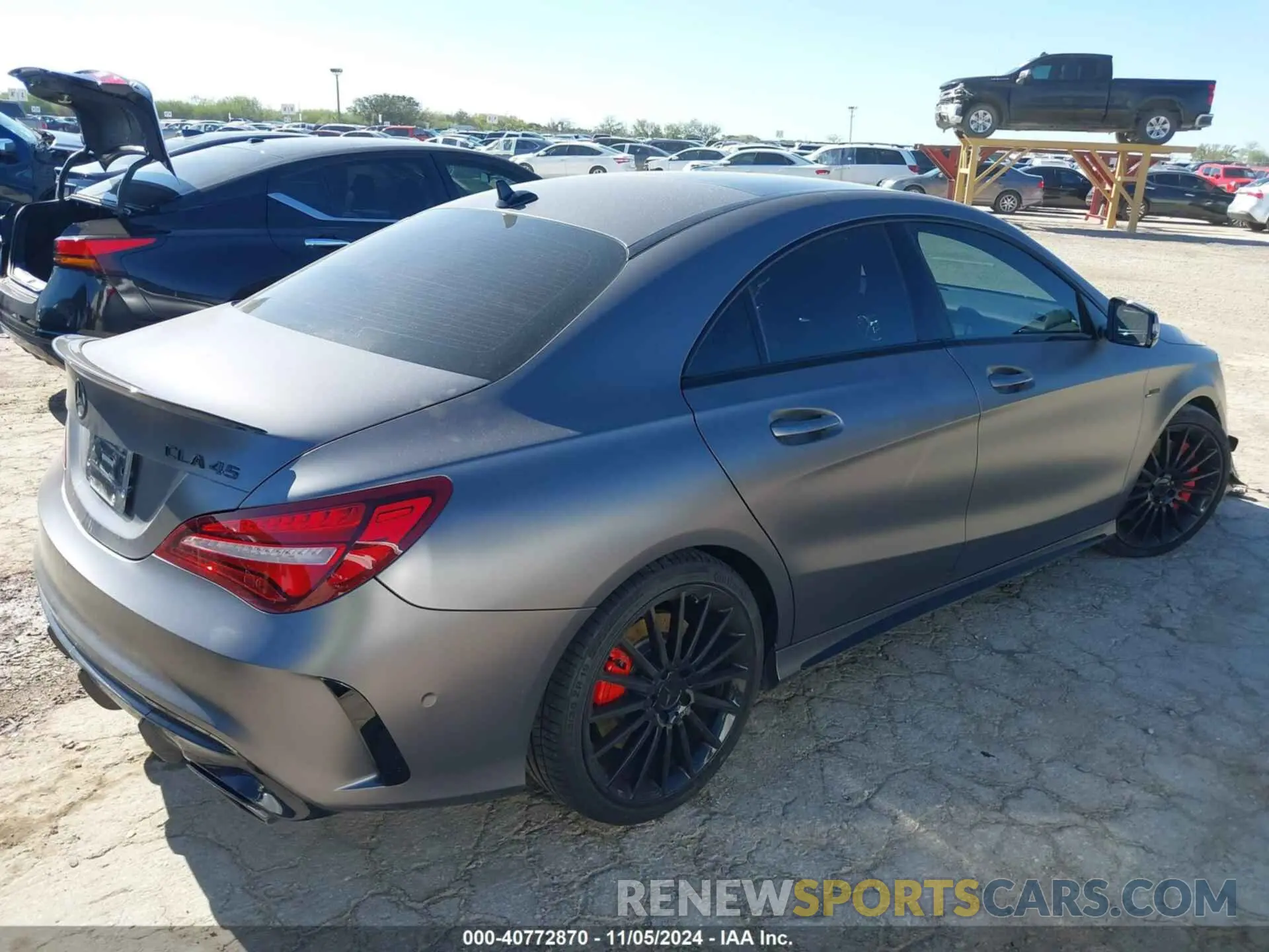 4 Photograph of a damaged car WDDSJ5CB9KN741209 MERCEDES-BENZ AMG CLA 45 2019