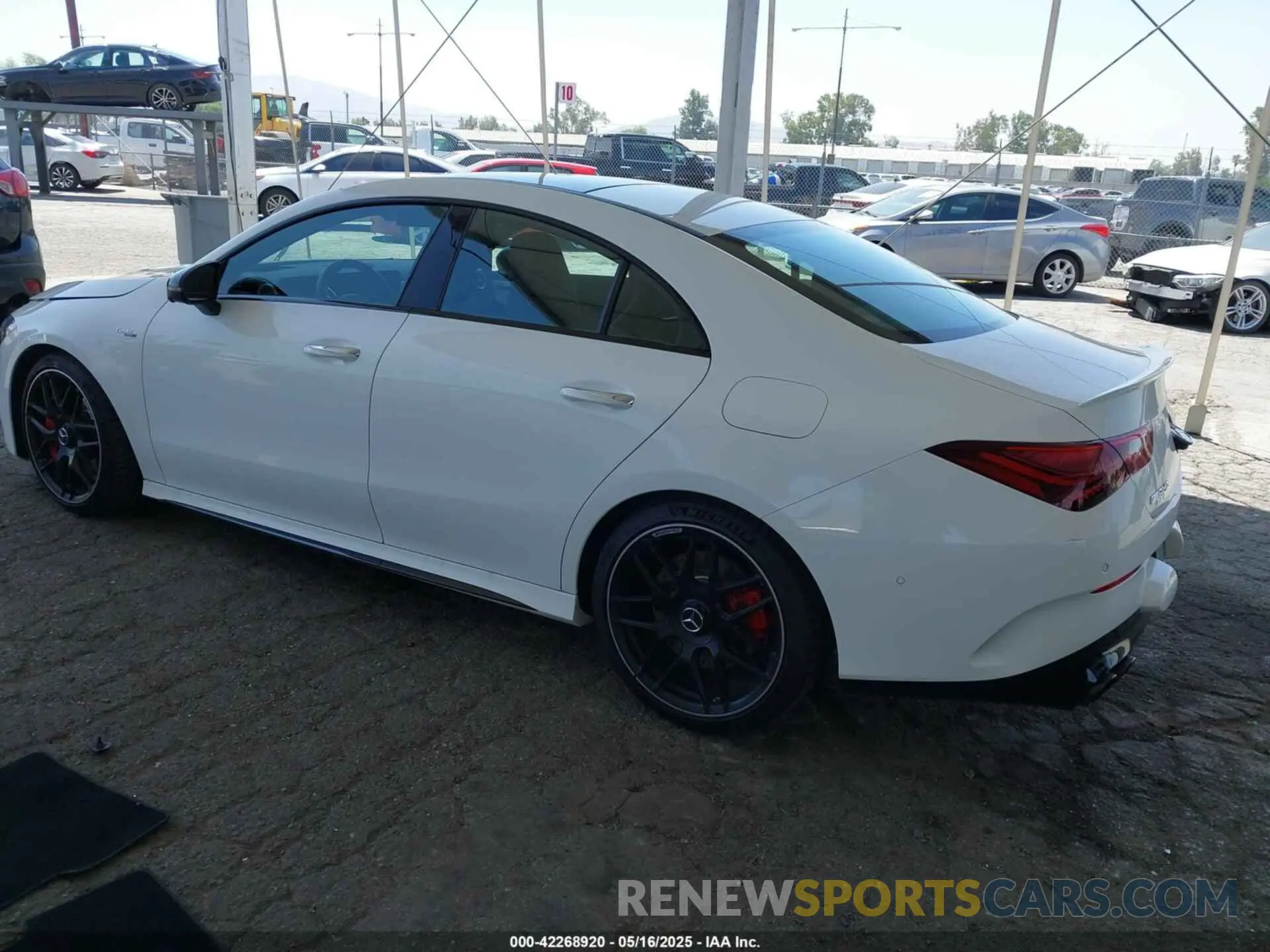 3 Photograph of a damaged car W1K5J5EB0SN525467 MERCEDES-BENZ AMG CLA 45 2025