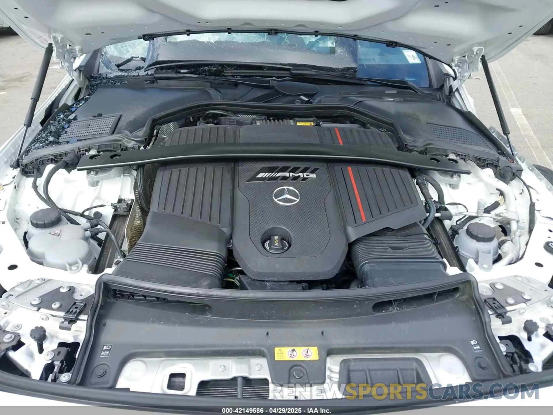 10 Photograph of a damaged car W1KMJ6CB0SF053141 MERCEDES-BENZ AMG CLE 53 2025