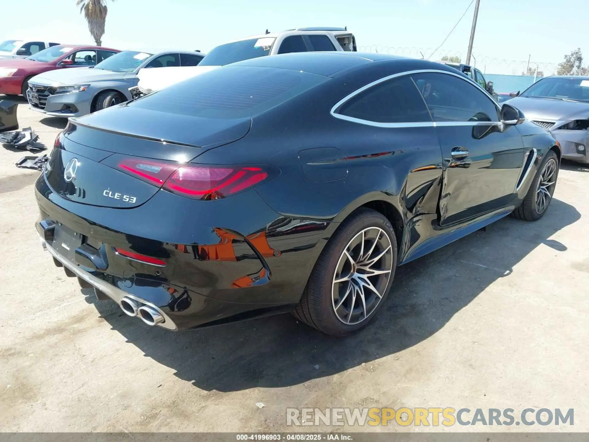 4 Photograph of a damaged car W1KMJ6CB4SF054888 MERCEDES-BENZ AMG CLE 53 2025