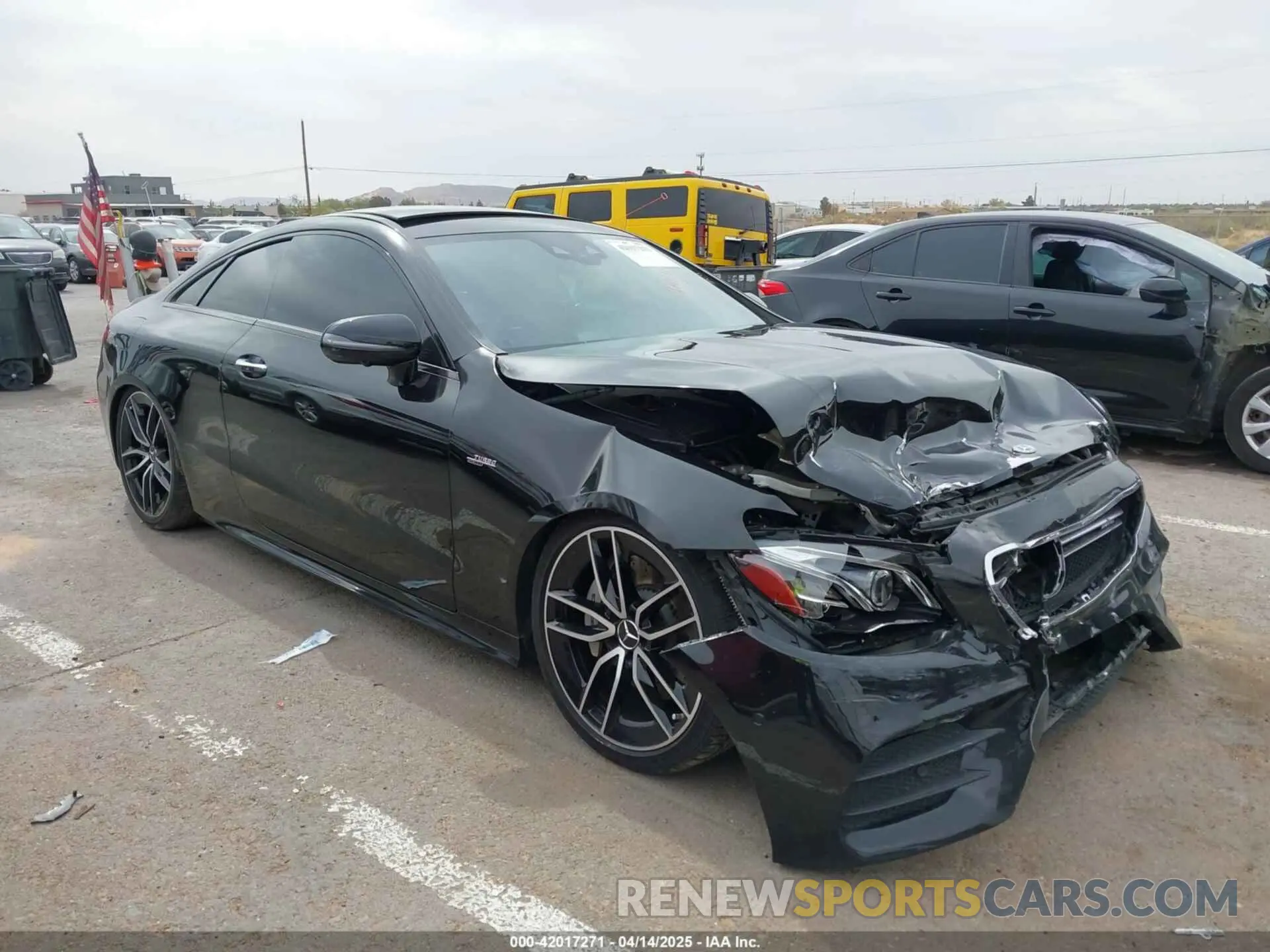 1 Photograph of a damaged car WDD1J6BB1KF087738 MERCEDES-BENZ AMG E 53 2019