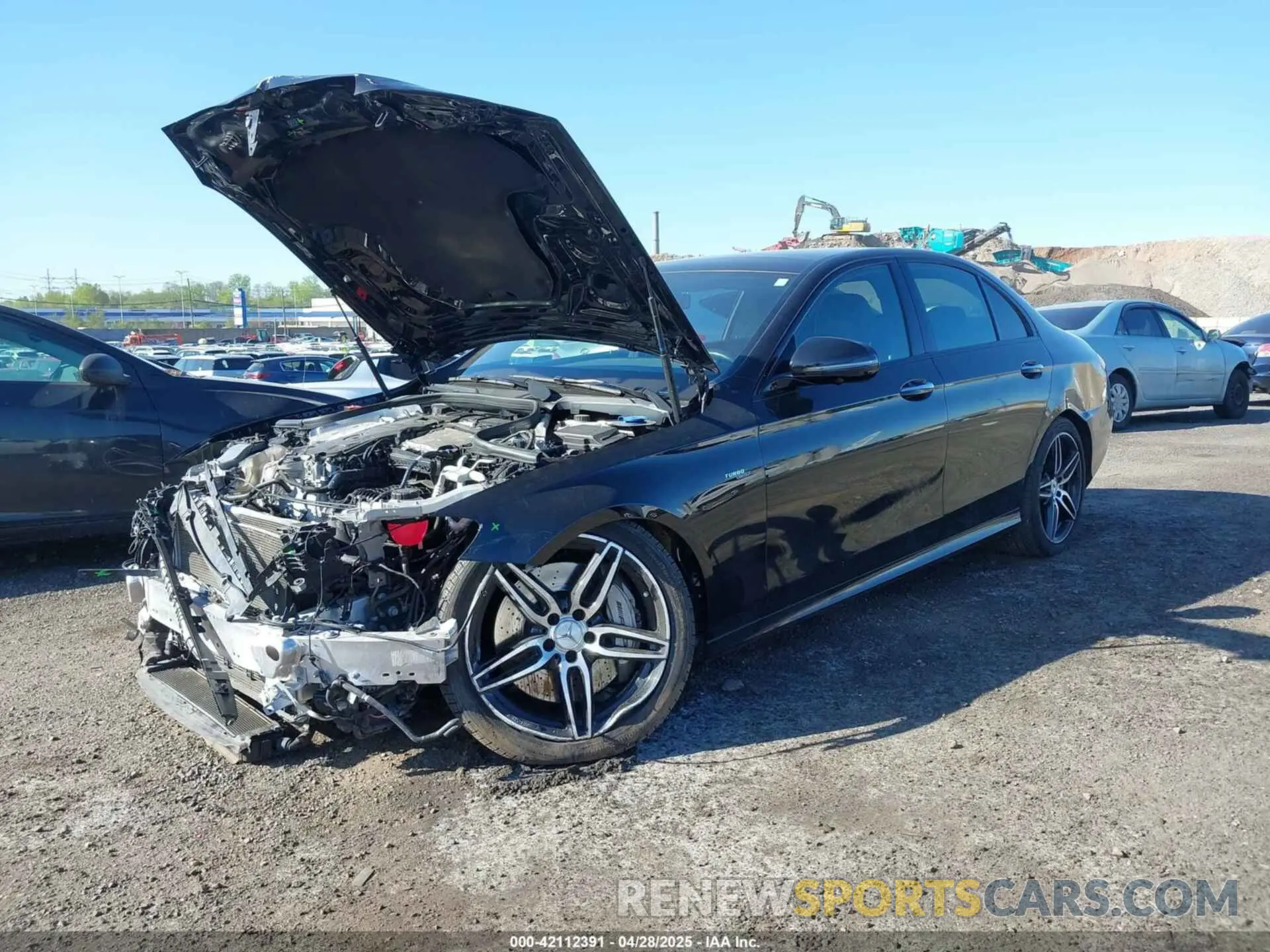 2 Photograph of a damaged car WDDZF6BB0KA491129 MERCEDES-BENZ AMG E 53 2019