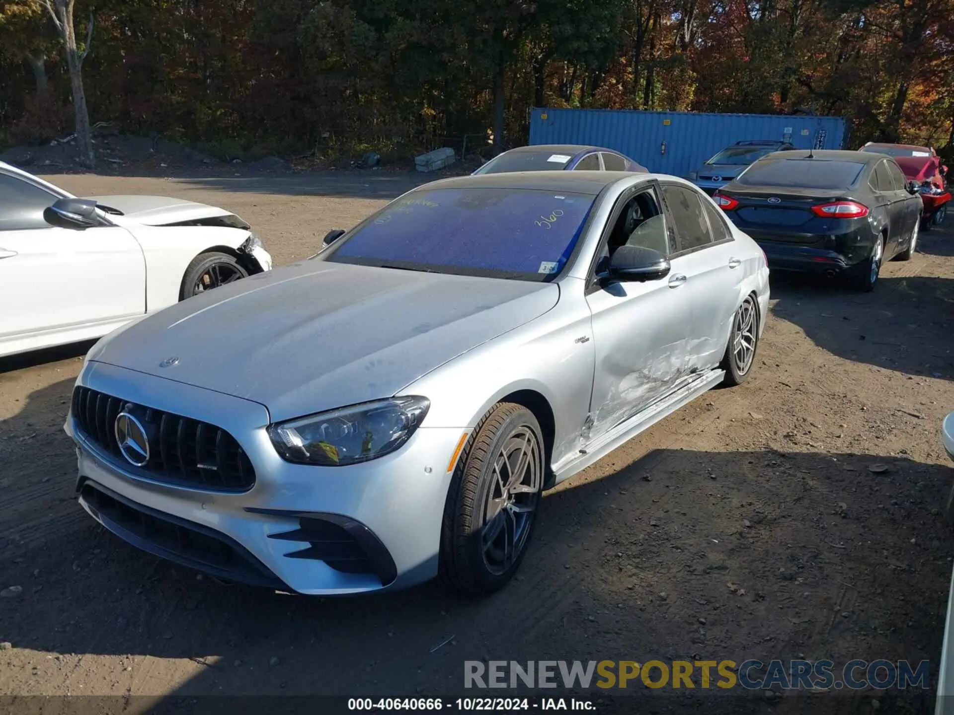 2 Photograph of a damaged car W1KZF6BB6MA953017 MERCEDES-BENZ AMG E 53 2021