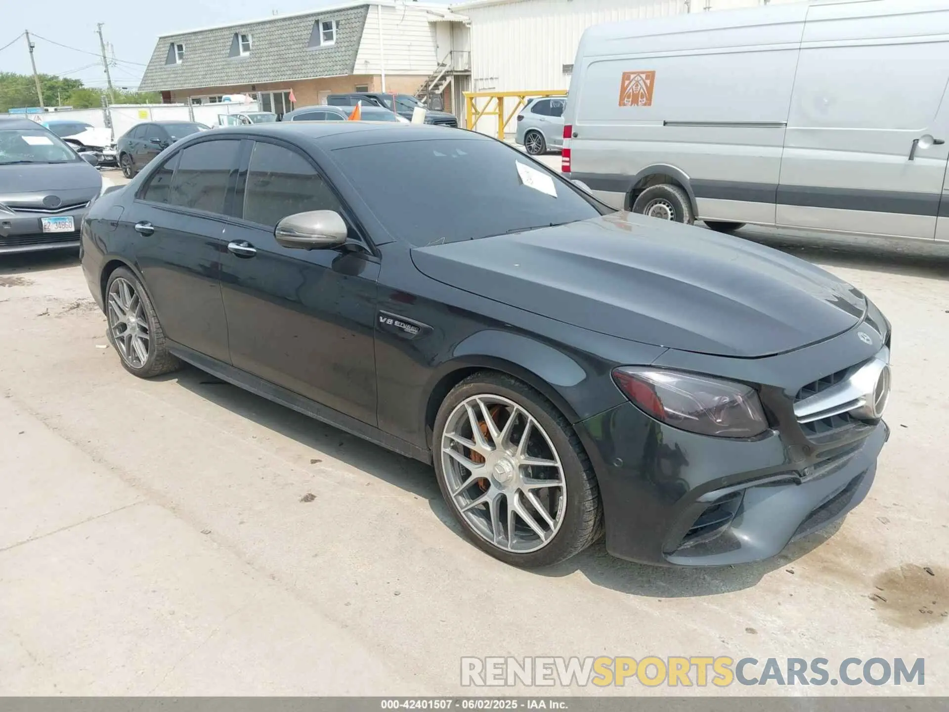 1 Photograph of a damaged car WDDZF8KB0KA534959 MERCEDES-BENZ AMG E 63 2019