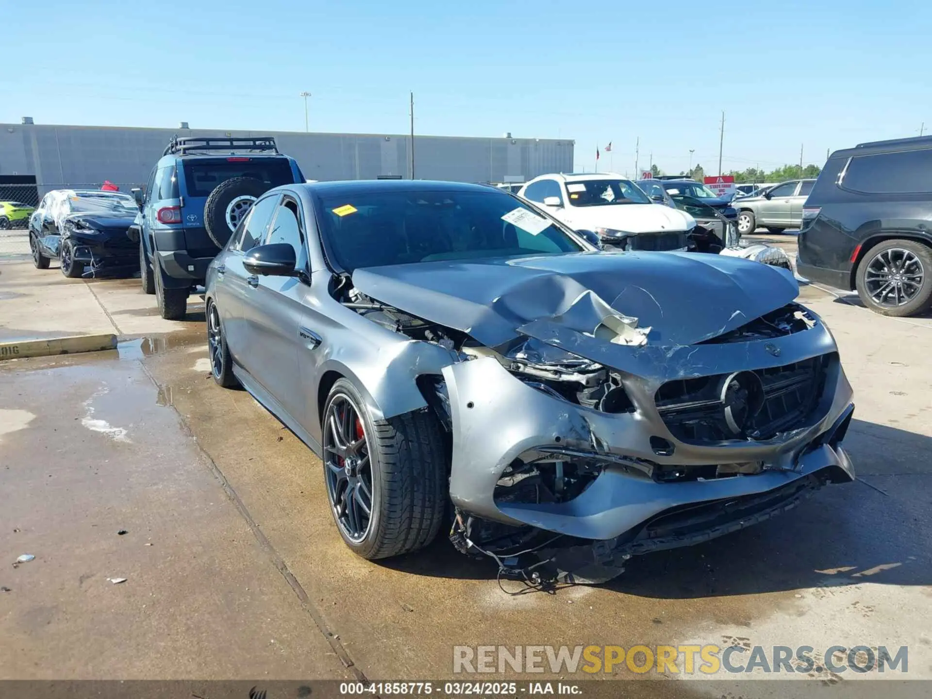 1 Photograph of a damaged car WDDZF8KB0LA708711 MERCEDES-BENZ AMG E 63 2020
