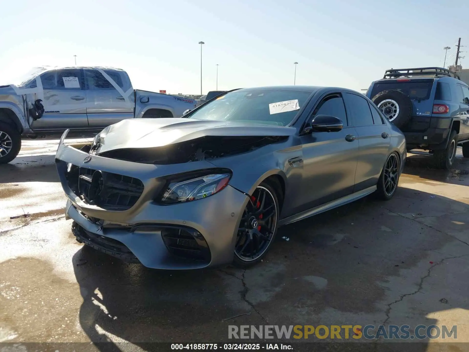 2 Photograph of a damaged car WDDZF8KB0LA708711 MERCEDES-BENZ AMG E 63 2020