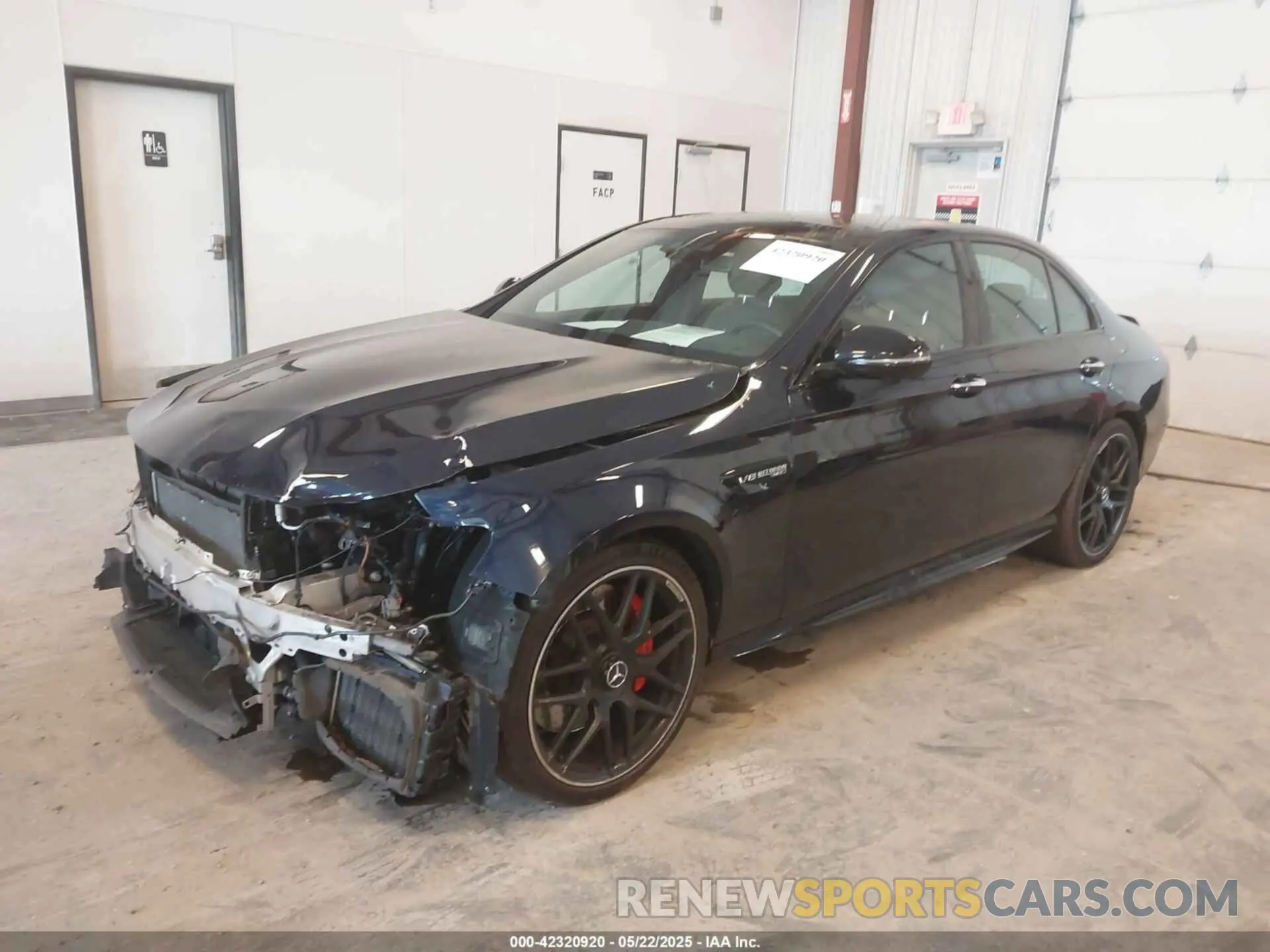 2 Photograph of a damaged car WDDZF8KB2LA739636 MERCEDES-BENZ AMG E 63 2020