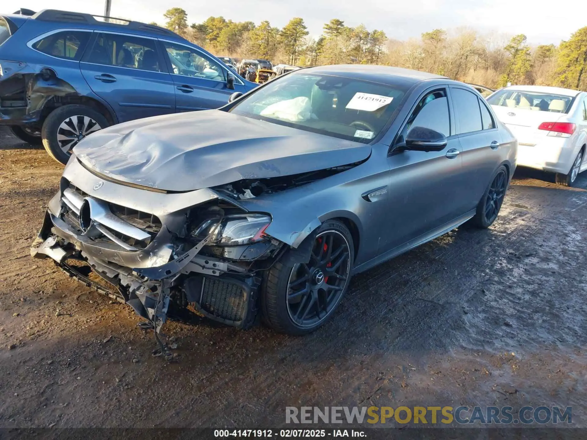 2 Photograph of a damaged car WDDZF8KB9LA703250 MERCEDES-BENZ AMG E 63 2020