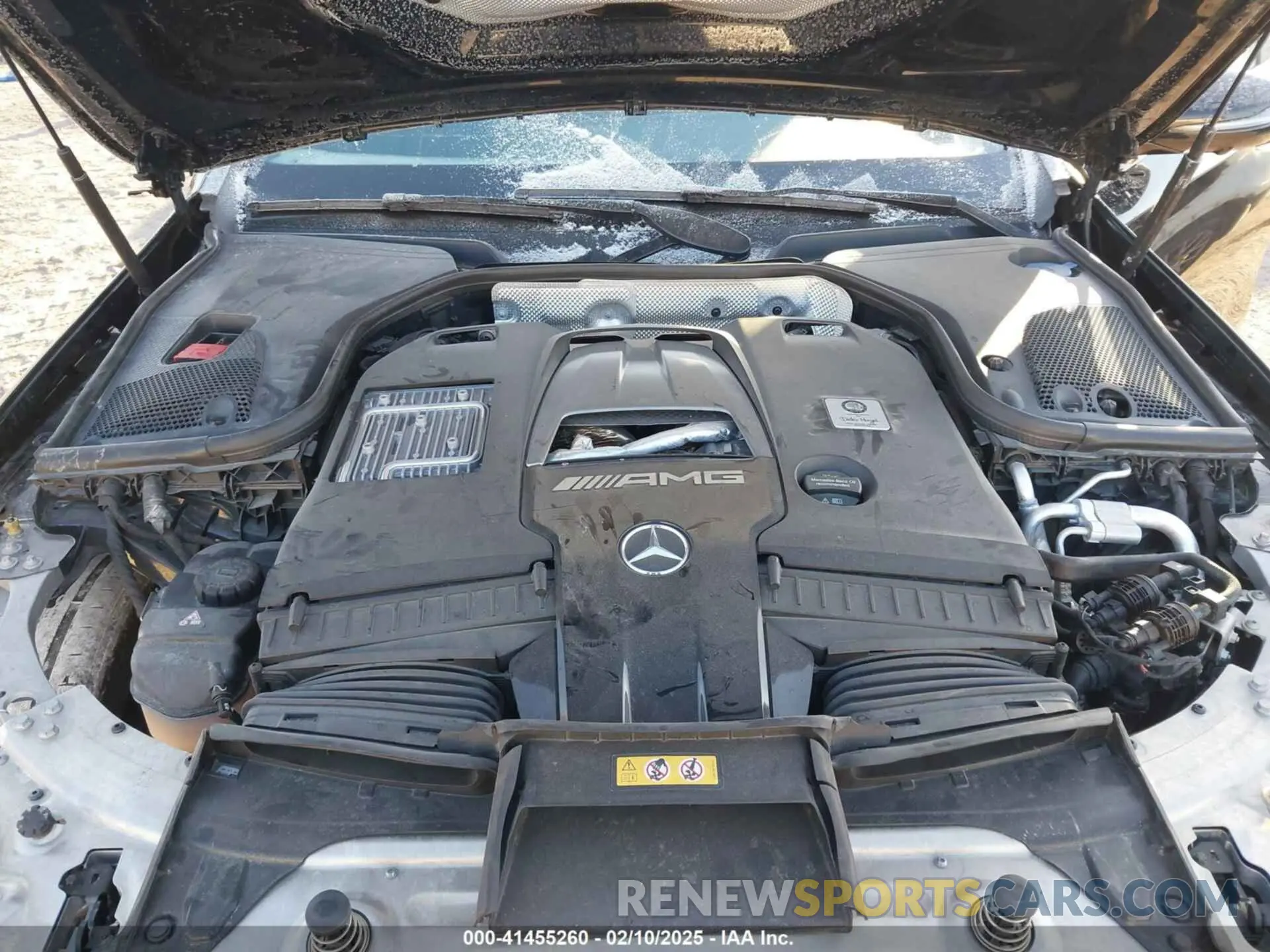 10 Photograph of a damaged car WDDZH8KB4LA736098 MERCEDES-BENZ AMG E 63 2020