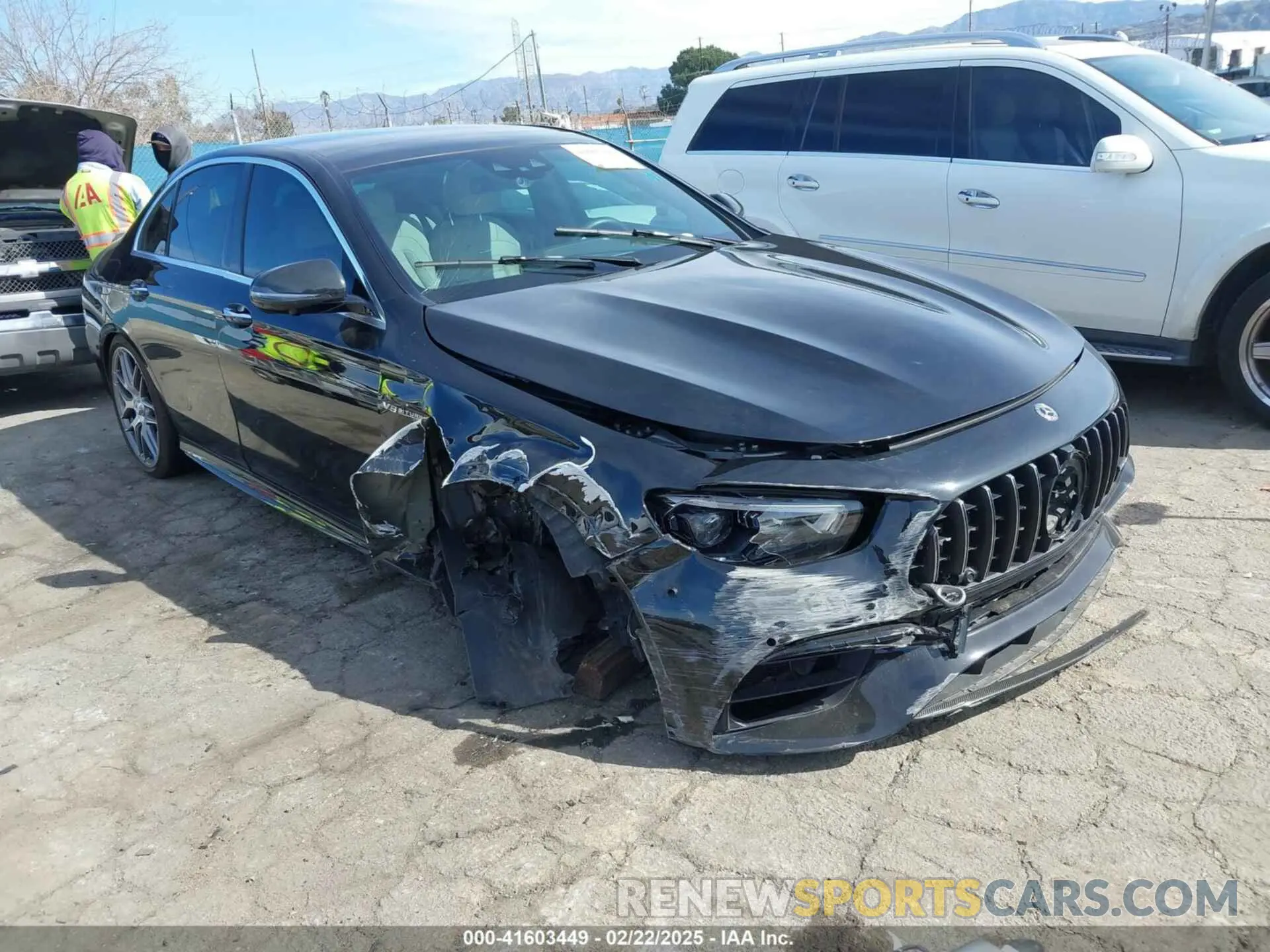 1 Photograph of a damaged car W1KZF8KB0MA993282 MERCEDES-BENZ AMG E 63 2021