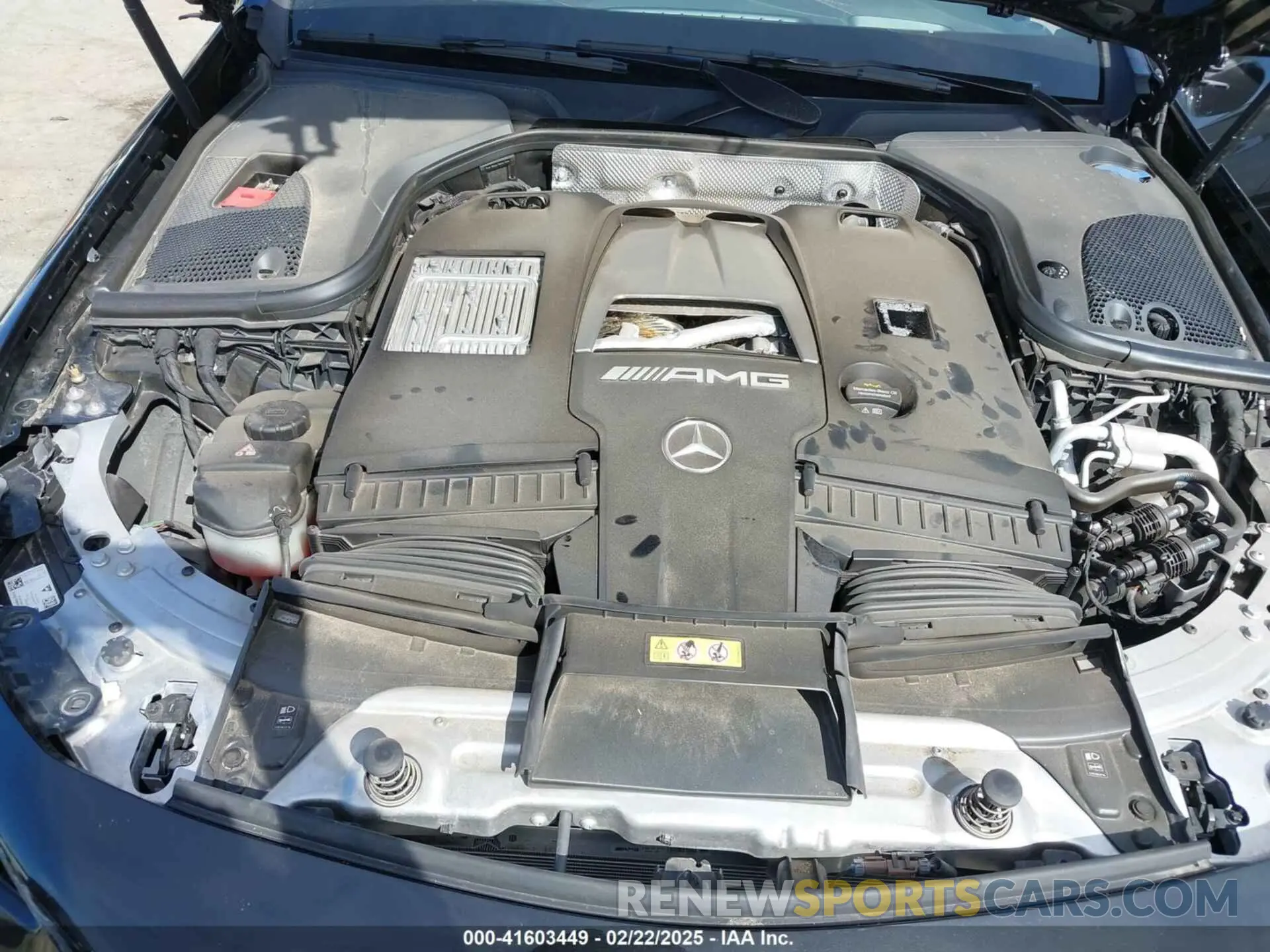 10 Photograph of a damaged car W1KZF8KB0MA993282 MERCEDES-BENZ AMG E 63 2021