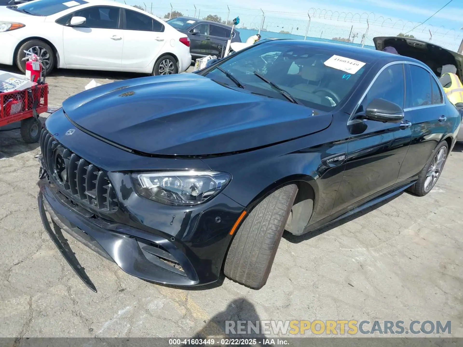 2 Photograph of a damaged car W1KZF8KB0MA993282 MERCEDES-BENZ AMG E 63 2021
