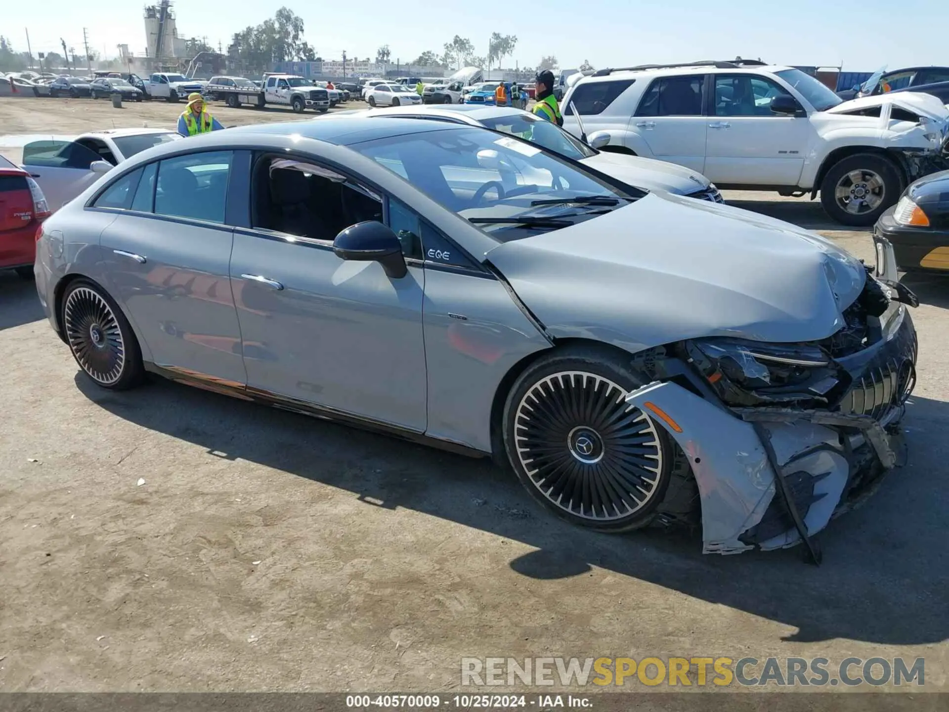 1 Photograph of a damaged car W1KEG5DB6PF023273 MERCEDES-BENZ AMG EQE 2023