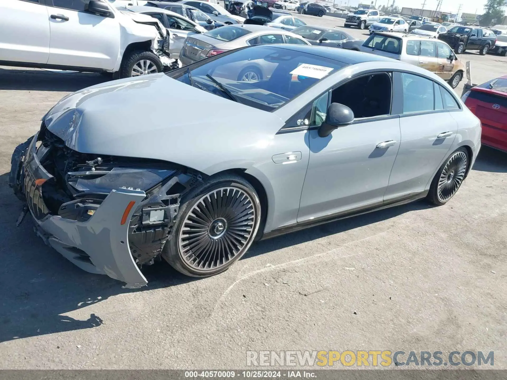 2 Photograph of a damaged car W1KEG5DB6PF023273 MERCEDES-BENZ AMG EQE 2023