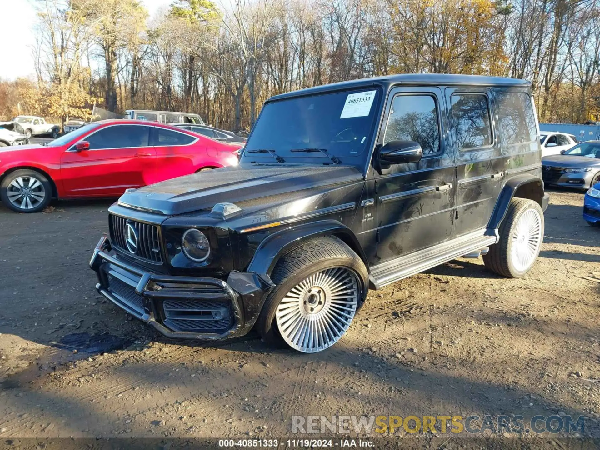 2 Photograph of a damaged car WDCYC7HJ0KX323498 MERCEDES-BENZ AMG G 63 2019