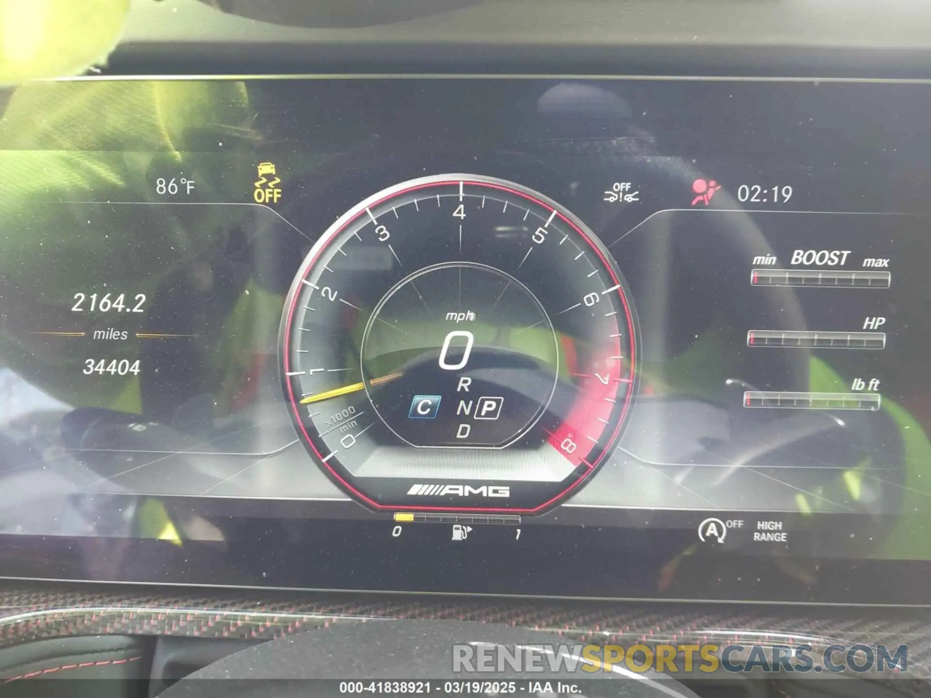7 Photograph of a damaged car WDCYC7HJ1KX306466 MERCEDES-BENZ AMG G 63 2019