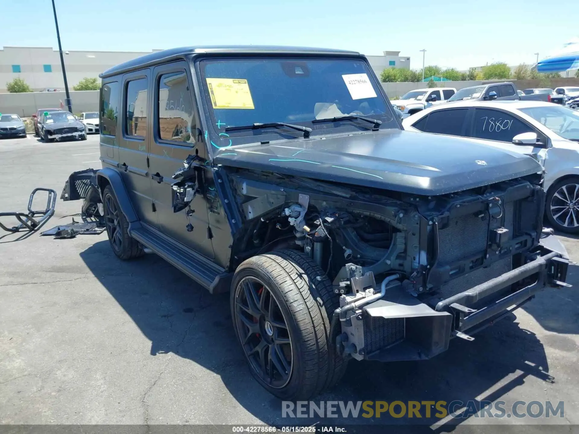 1 Photograph of a damaged car WDCYC7HJ1KX318942 MERCEDES-BENZ AMG G 63 2019