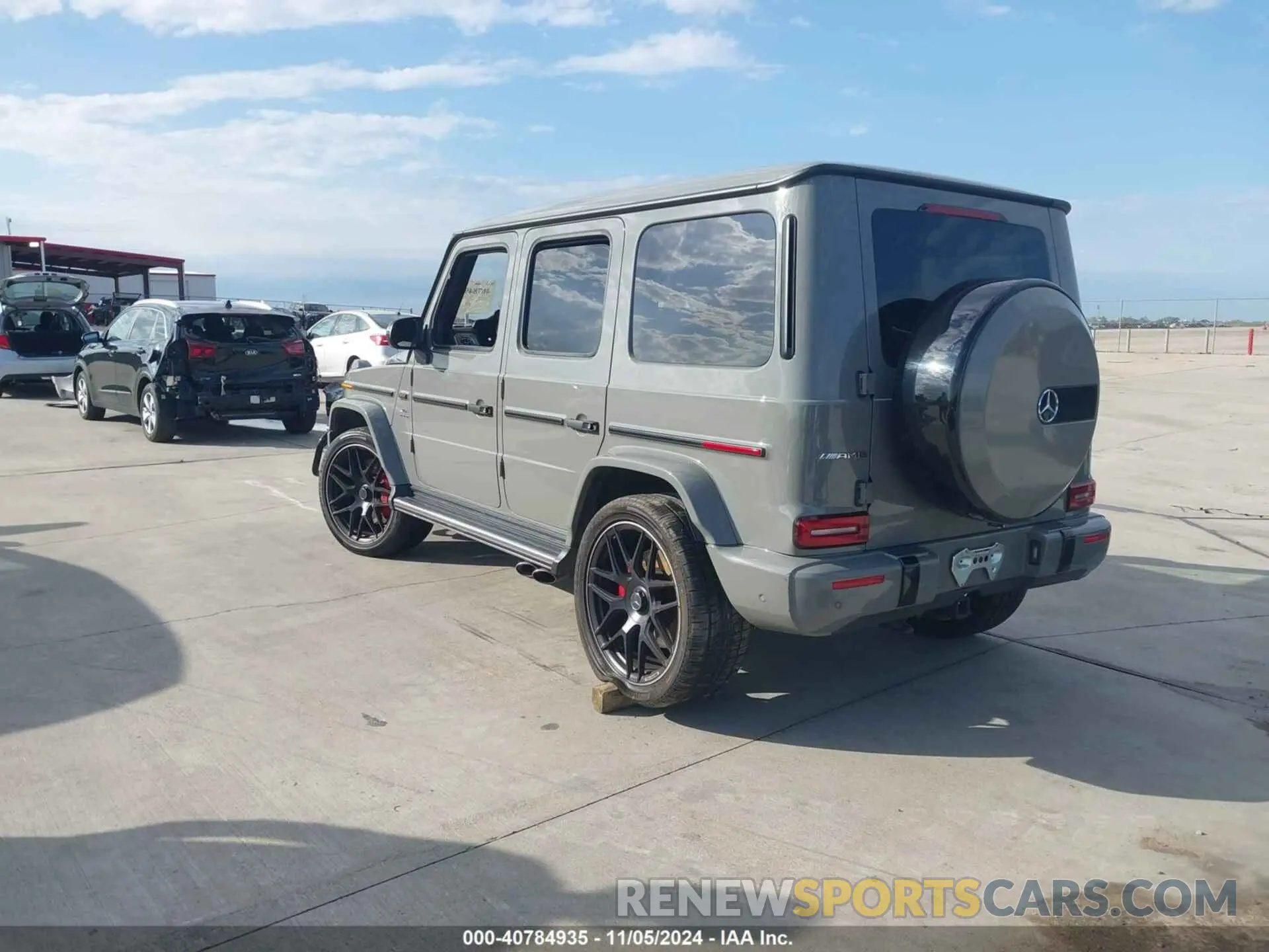 3 Photograph of a damaged car W1NYC7HJ1MX388099 MERCEDES-BENZ AMG G 63 2021