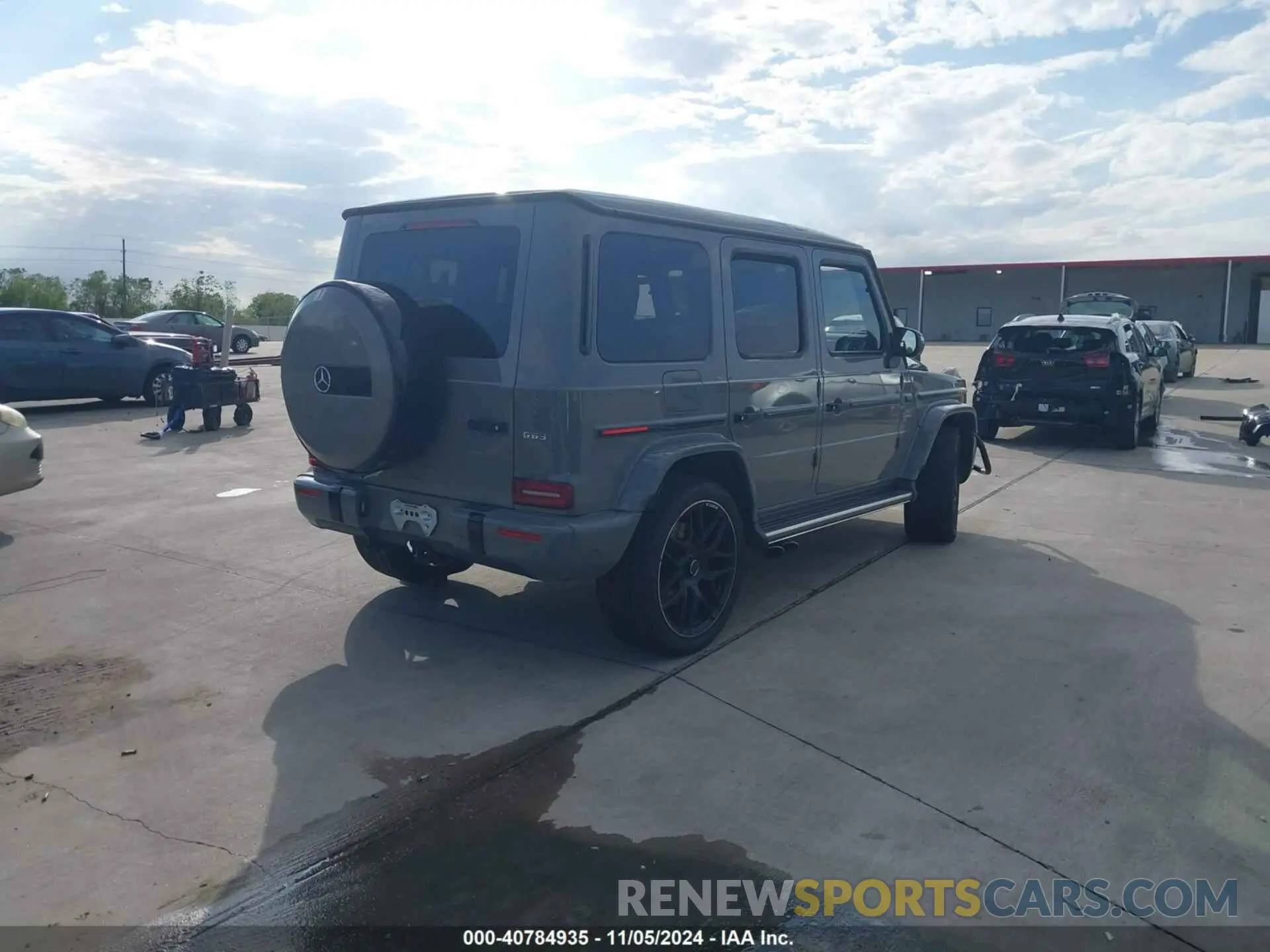 4 Photograph of a damaged car W1NYC7HJ1MX388099 MERCEDES-BENZ AMG G 63 2021