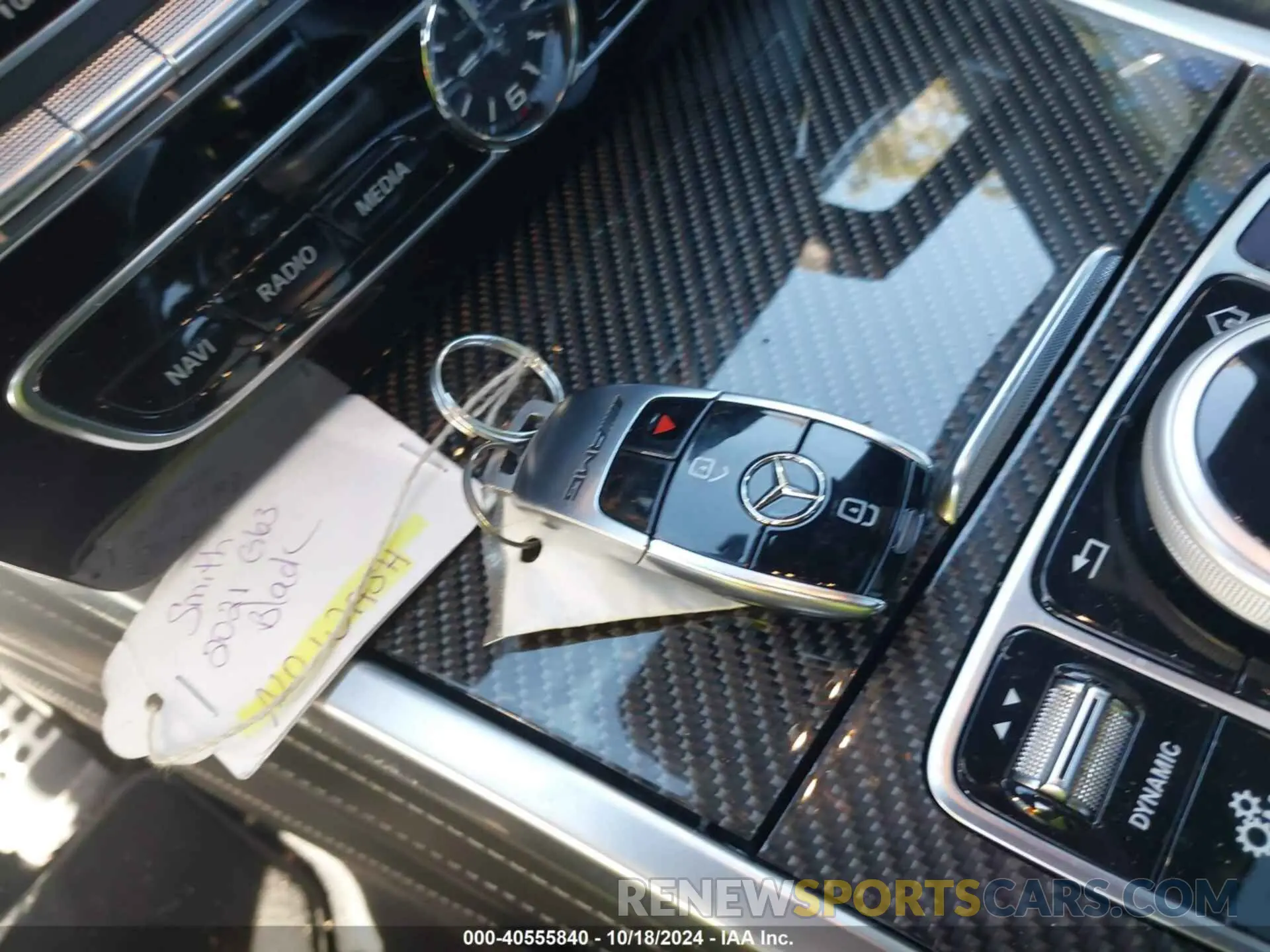 11 Photograph of a damaged car W1NYC7HJ2MX380013 MERCEDES-BENZ AMG G 63 2021