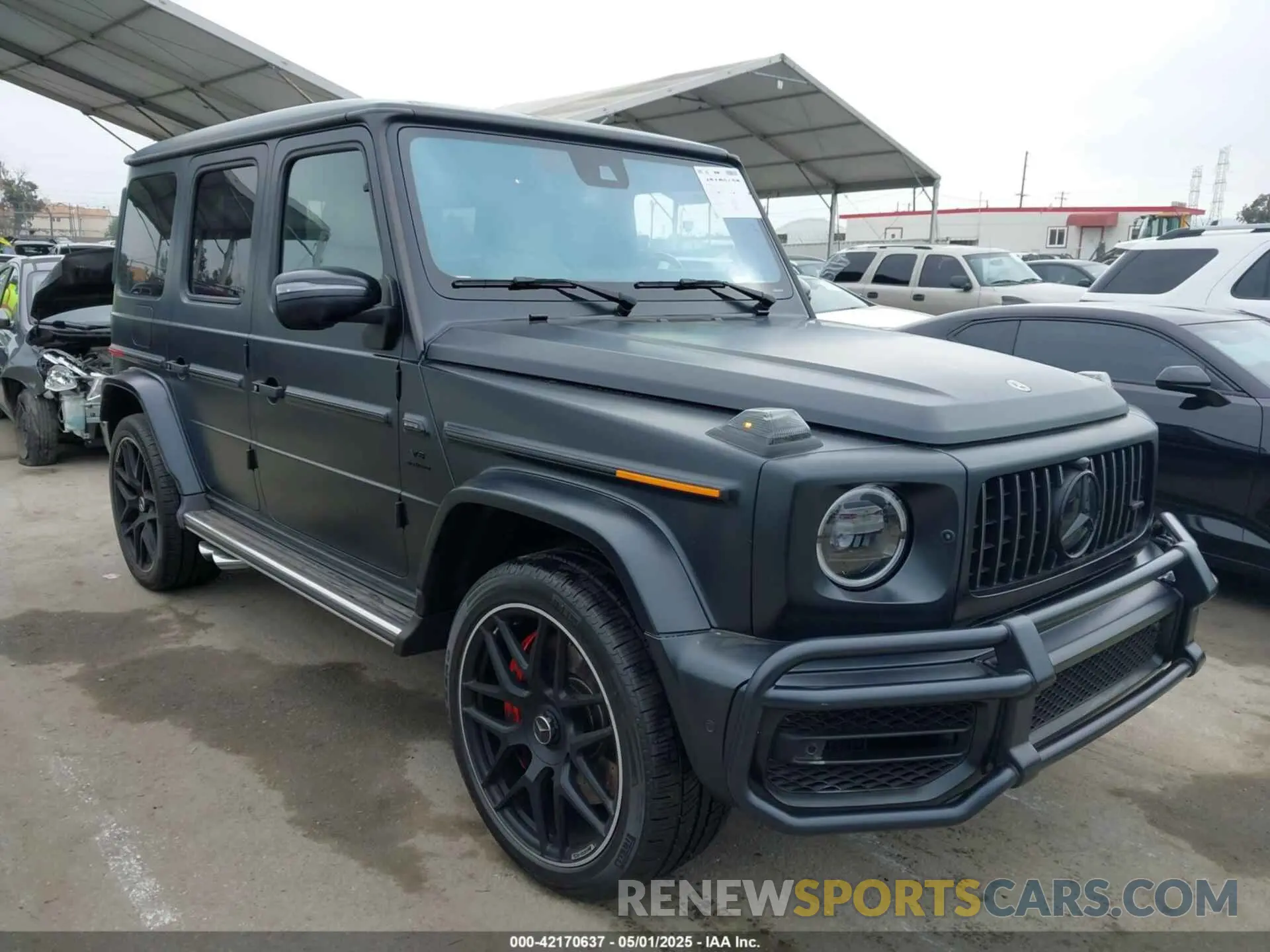 1 Photograph of a damaged car W1NYC7HJ2MX423006 MERCEDES-BENZ AMG G 63 2021