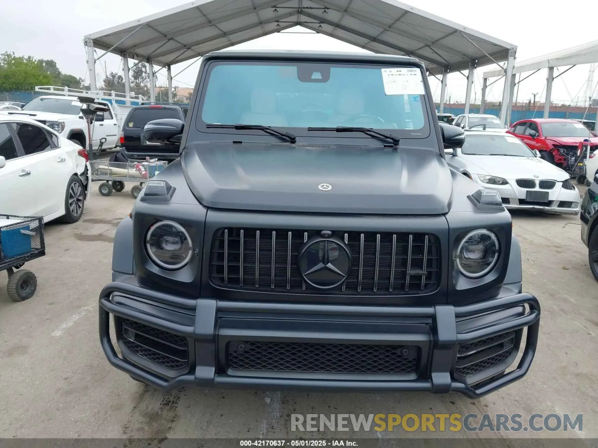11 Photograph of a damaged car W1NYC7HJ2MX423006 MERCEDES-BENZ AMG G 63 2021