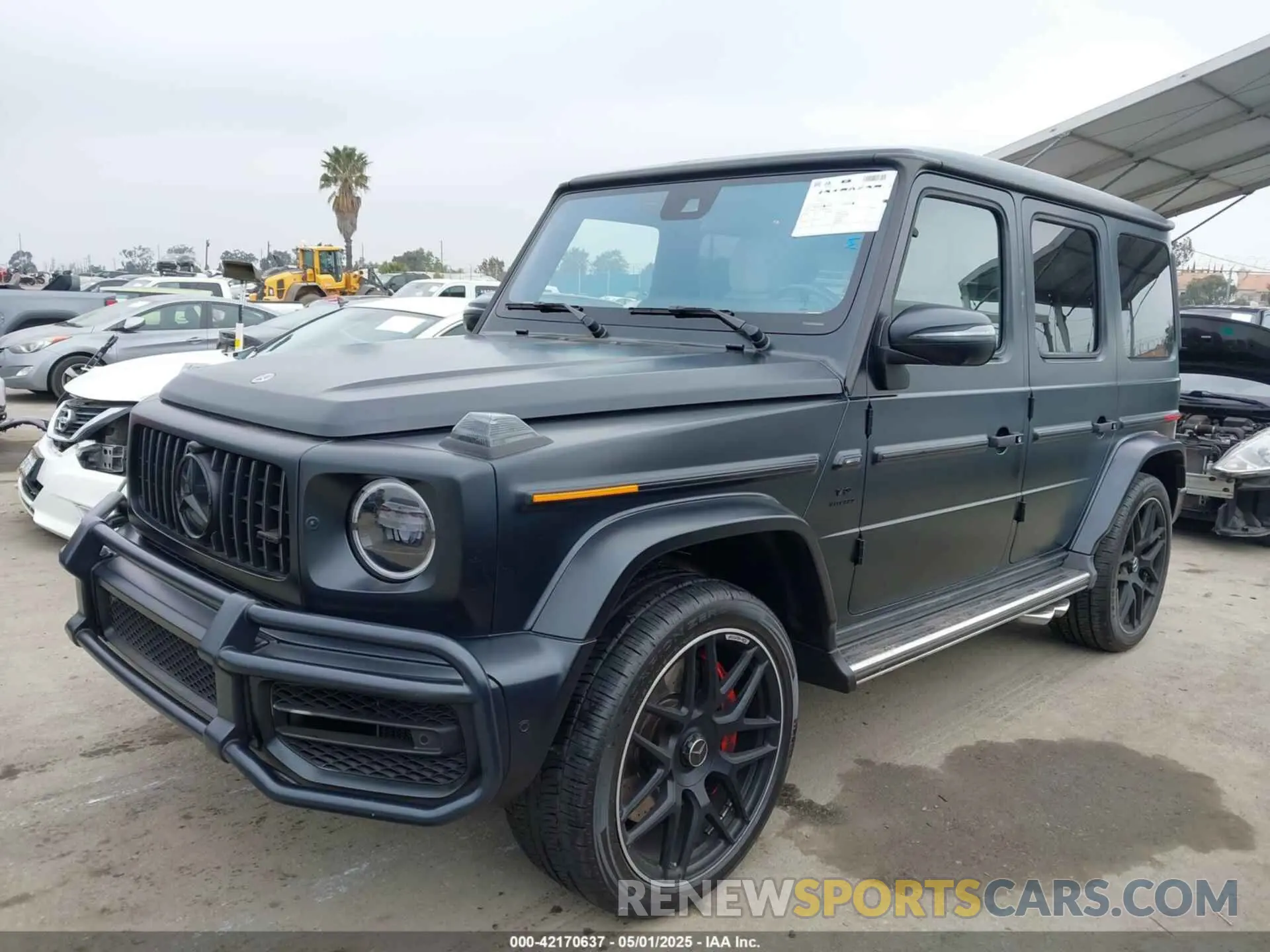 2 Photograph of a damaged car W1NYC7HJ2MX423006 MERCEDES-BENZ AMG G 63 2021