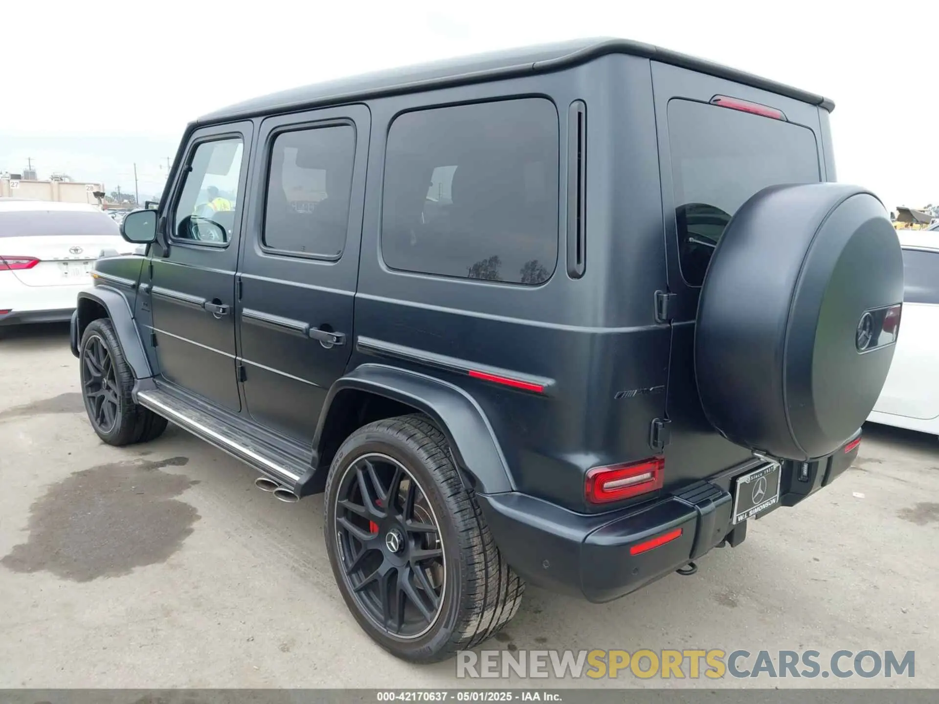 3 Photograph of a damaged car W1NYC7HJ2MX423006 MERCEDES-BENZ AMG G 63 2021