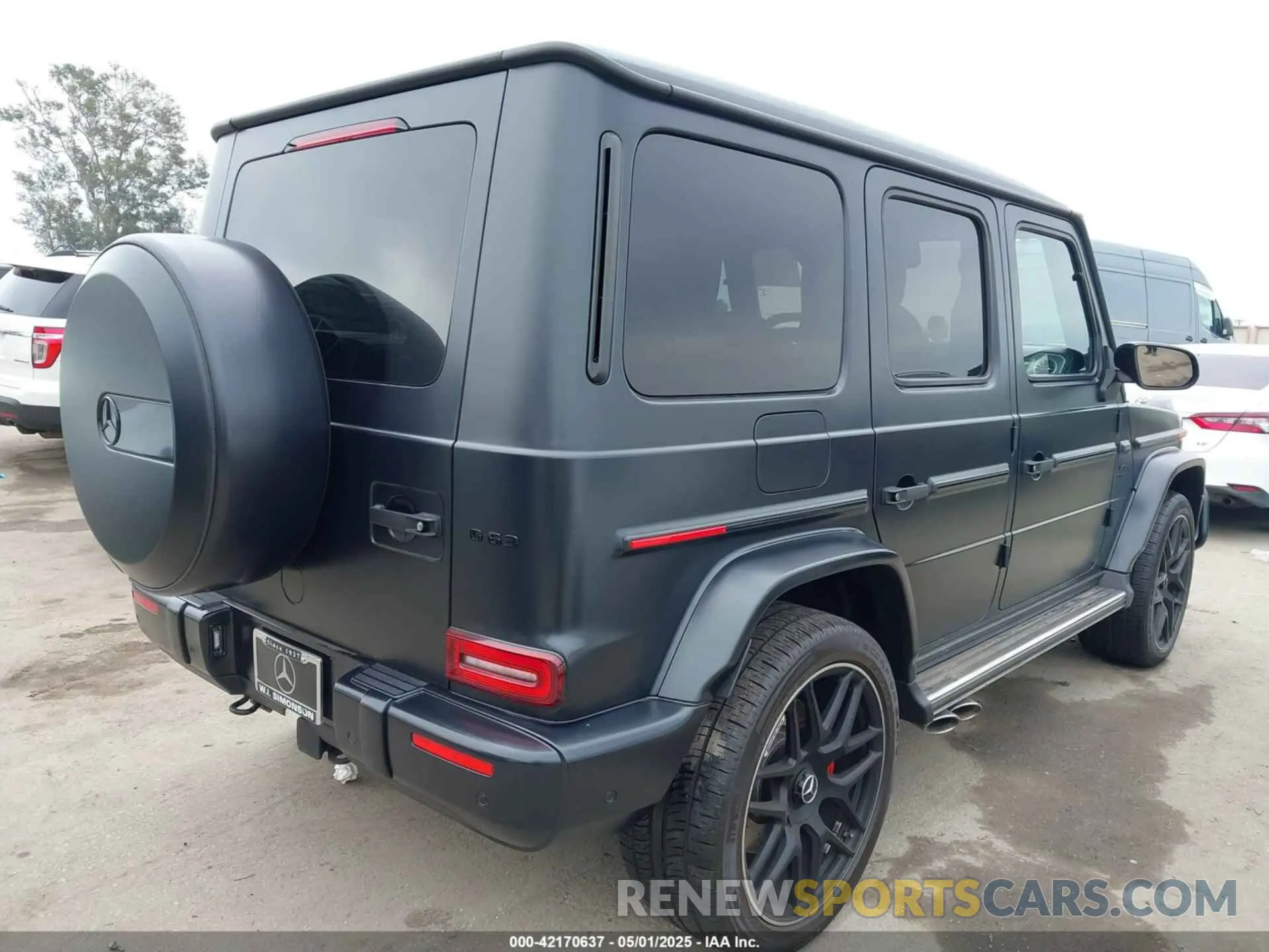 4 Photograph of a damaged car W1NYC7HJ2MX423006 MERCEDES-BENZ AMG G 63 2021