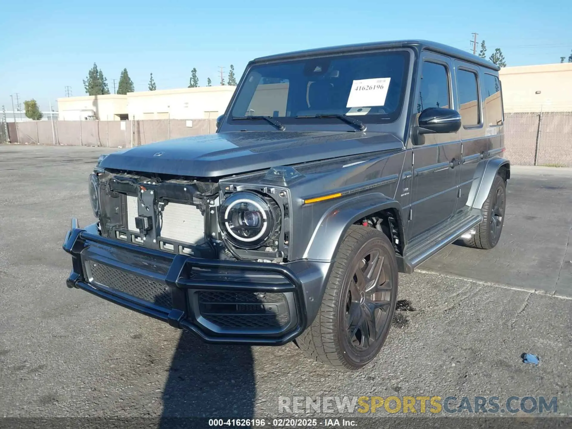 2 Photograph of a damaged car W1NYC7HJ3MX397791 MERCEDES-BENZ AMG G 63 2021