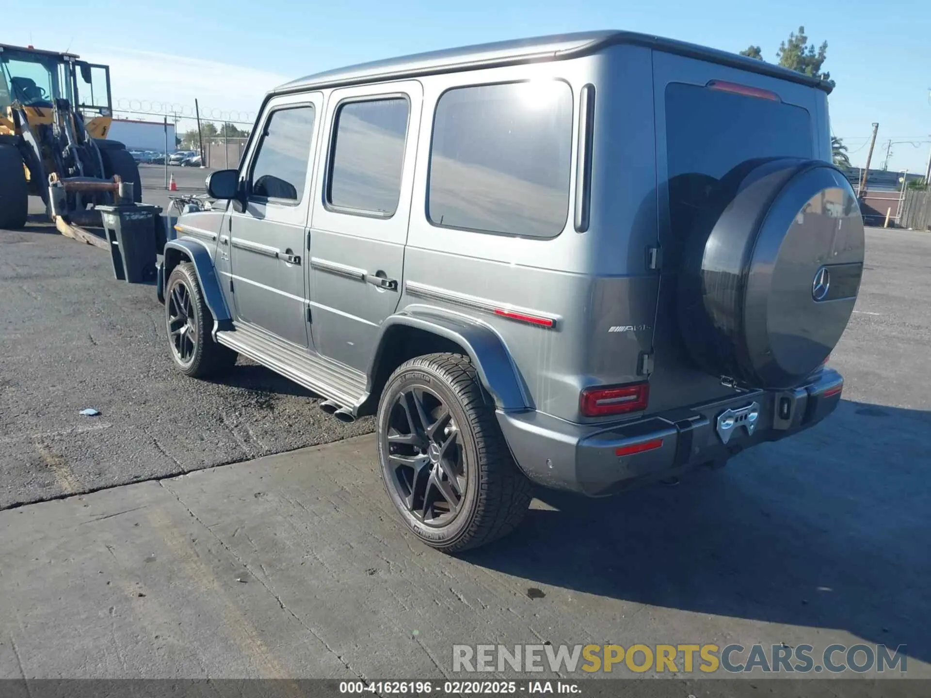 3 Photograph of a damaged car W1NYC7HJ3MX397791 MERCEDES-BENZ AMG G 63 2021
