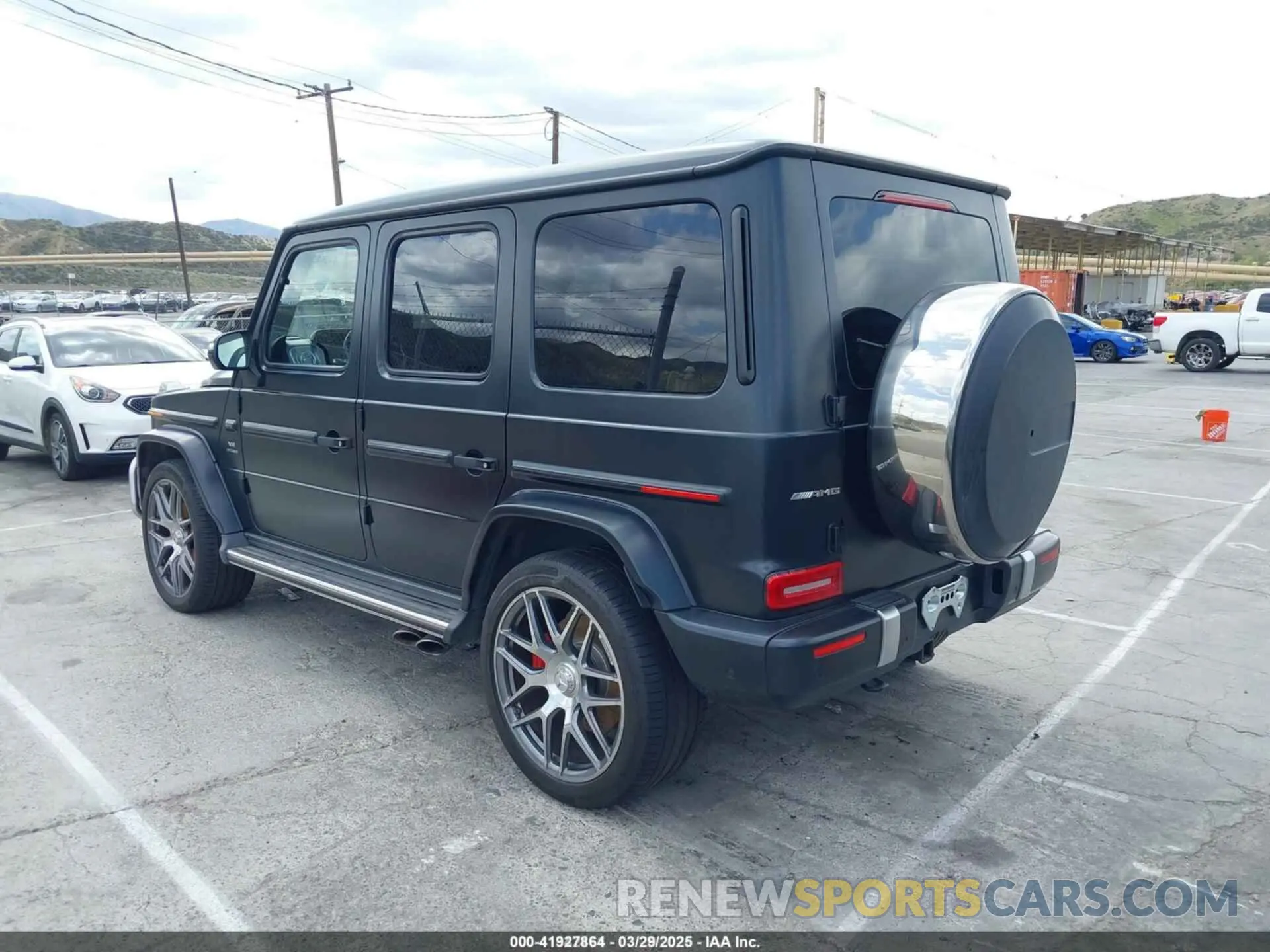 3 Photograph of a damaged car W1NYC7HJ9MX393518 MERCEDES-BENZ AMG G 63 2021