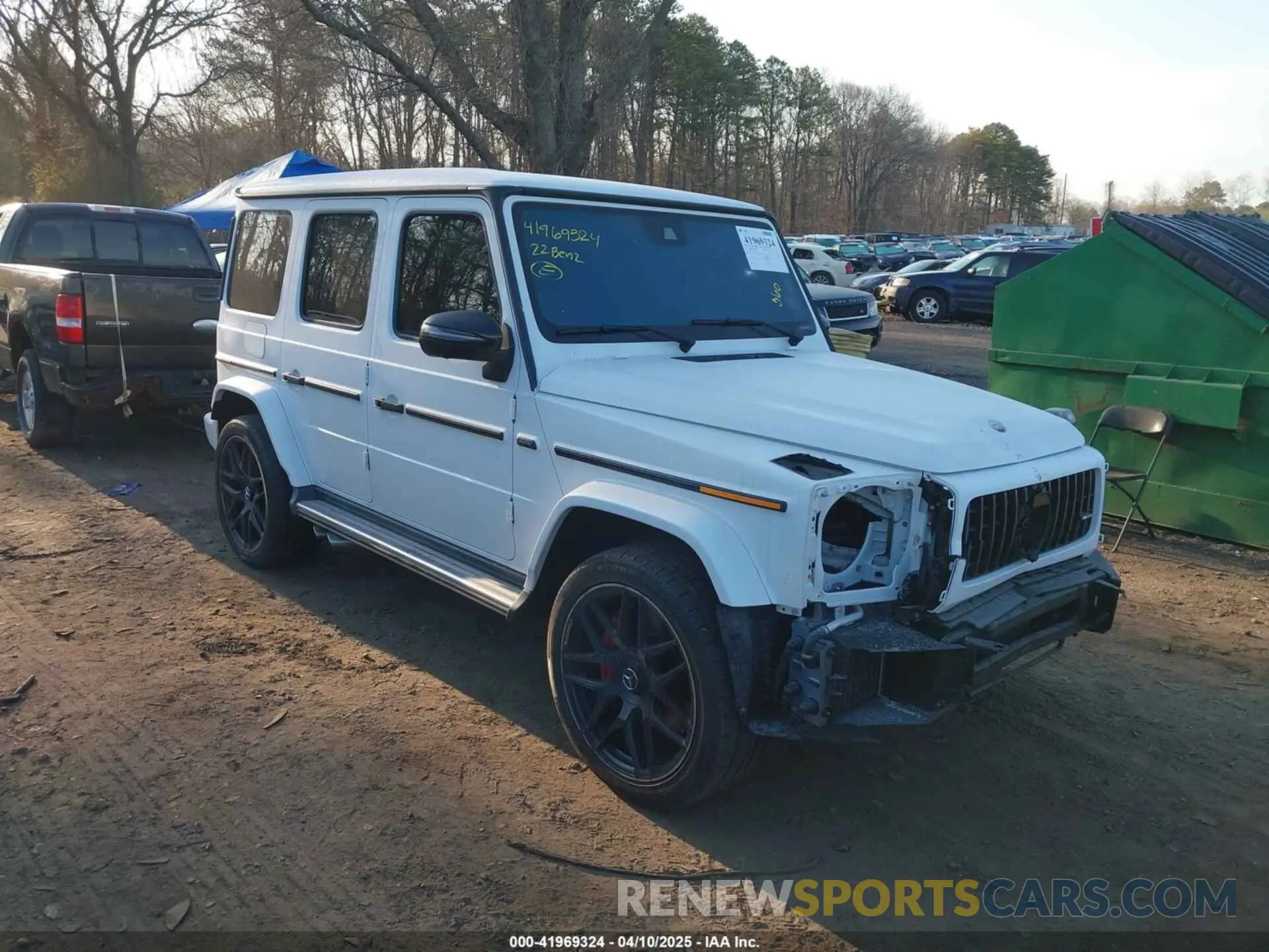1 Photograph of a damaged car W1NYC7HJ0NX437049 MERCEDES-BENZ AMG G 63 2022