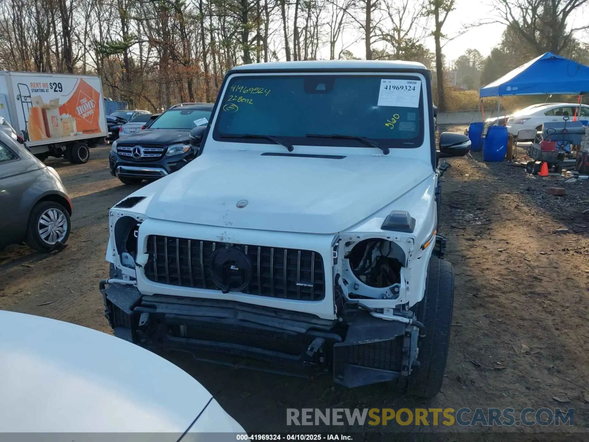 12 Photograph of a damaged car W1NYC7HJ0NX437049 MERCEDES-BENZ AMG G 63 2022