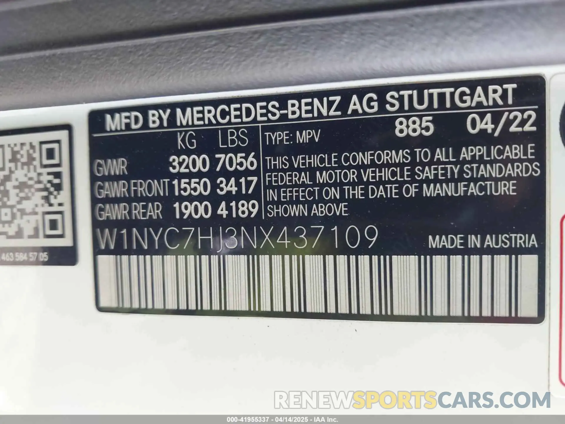 9 Photograph of a damaged car W1NYC7HJ3NX437109 MERCEDES-BENZ AMG G 63 2022