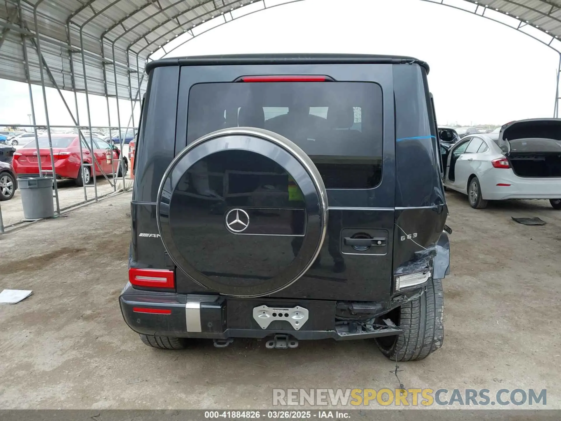 16 Photograph of a damaged car W1NYC7HJXNX439410 MERCEDES-BENZ AMG G 63 2022