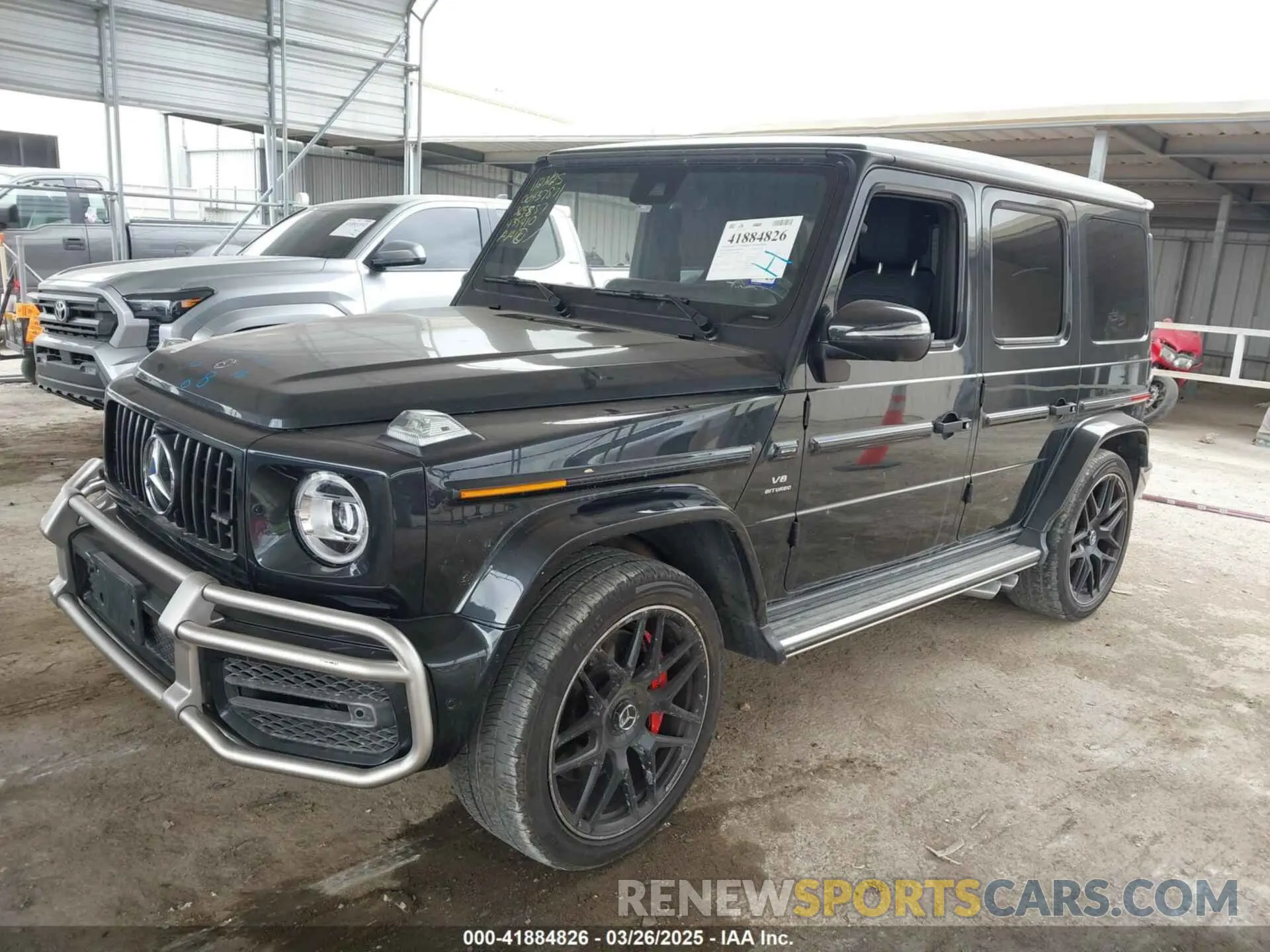 2 Photograph of a damaged car W1NYC7HJXNX439410 MERCEDES-BENZ AMG G 63 2022