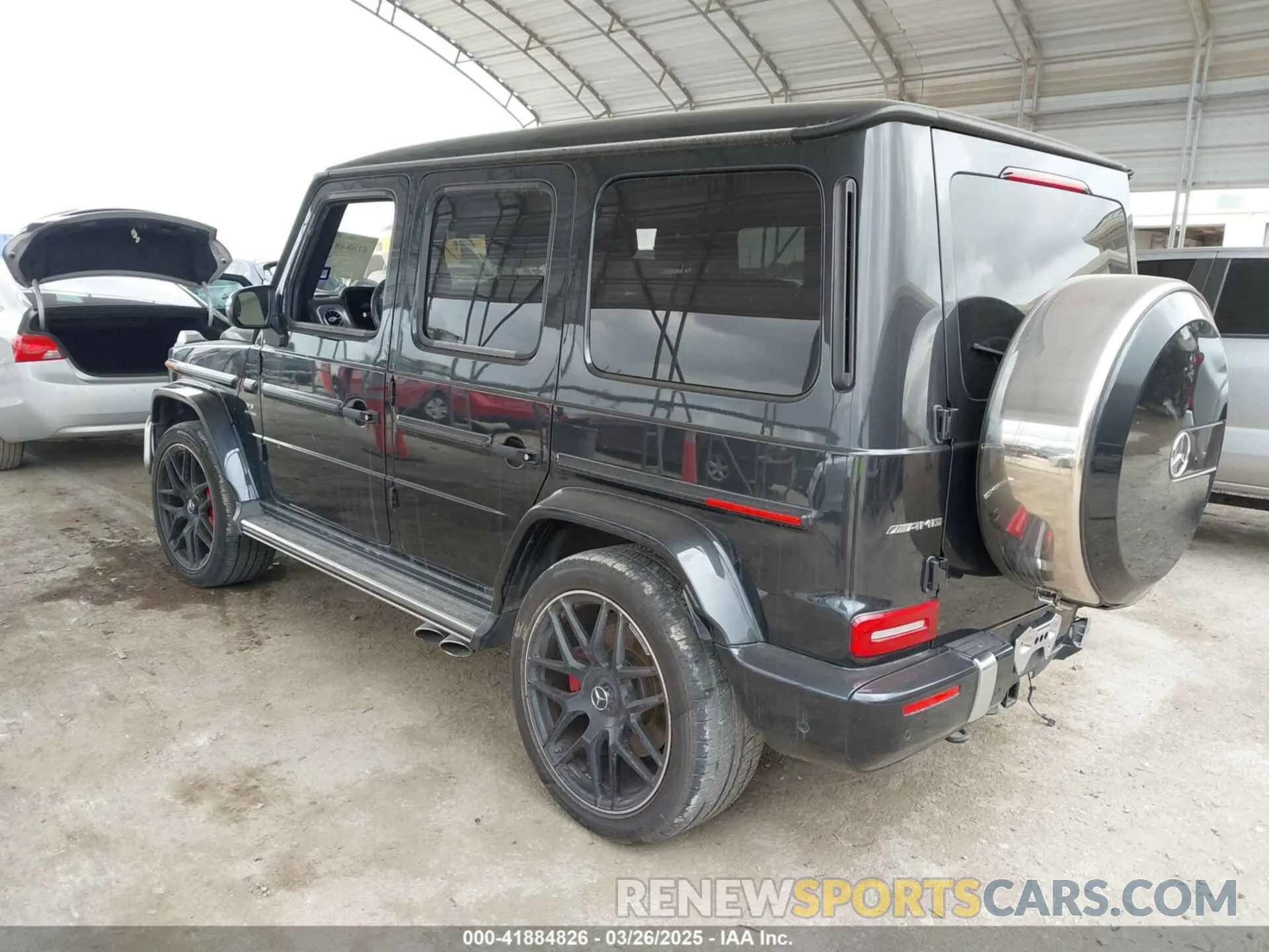 3 Photograph of a damaged car W1NYC7HJXNX439410 MERCEDES-BENZ AMG G 63 2022