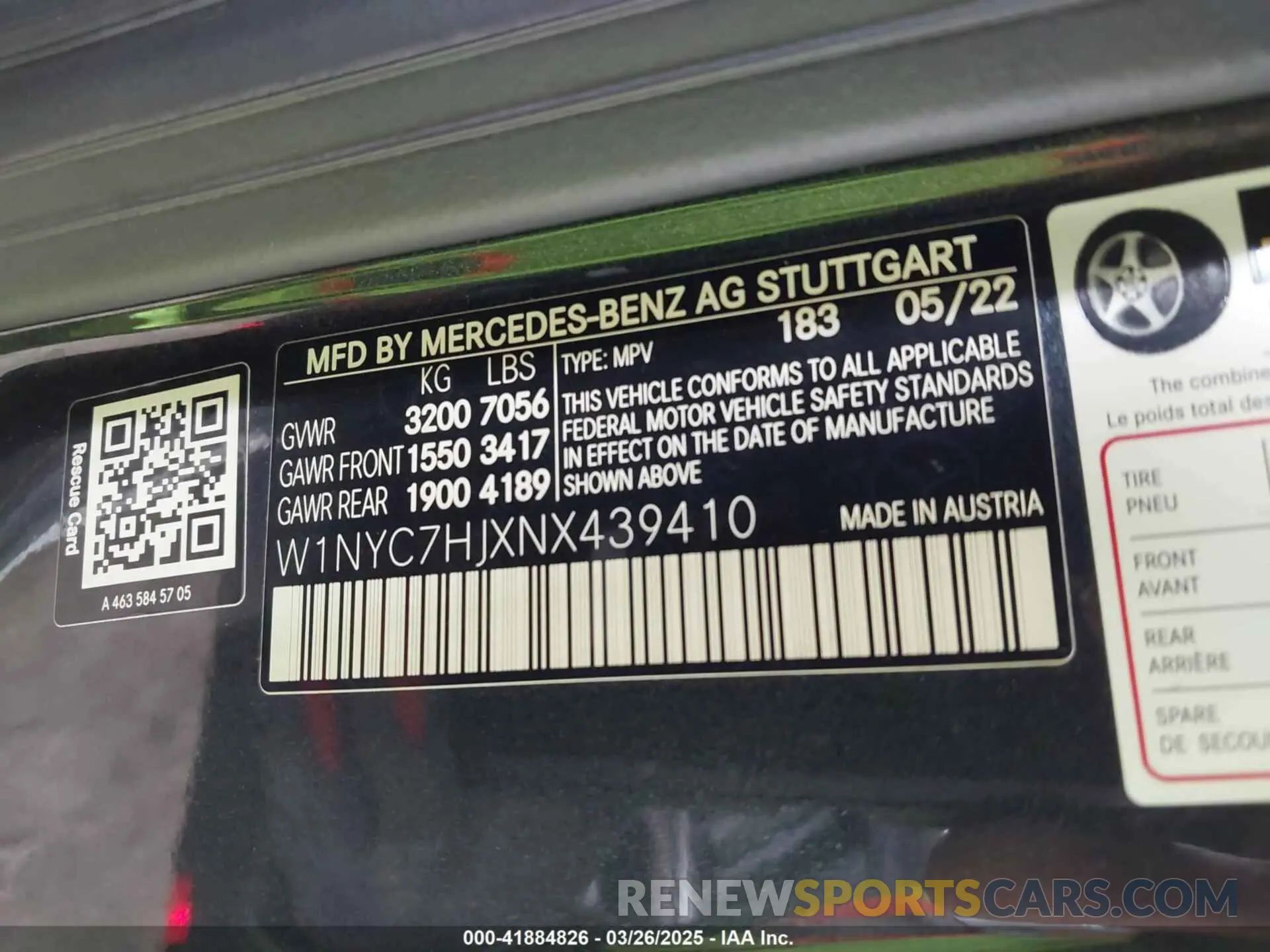 9 Photograph of a damaged car W1NYC7HJXNX439410 MERCEDES-BENZ AMG G 63 2022