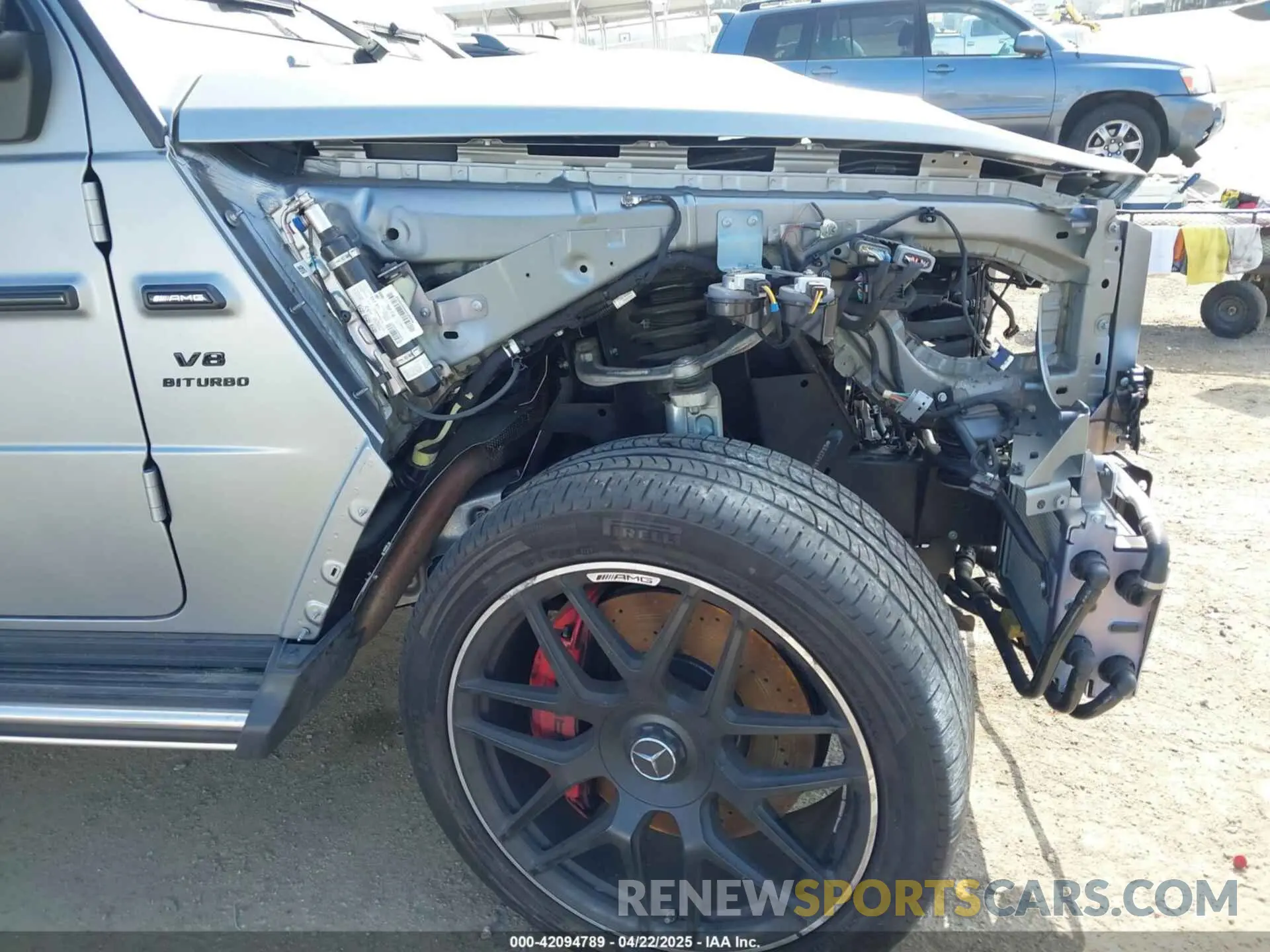 21 Photograph of a damaged car W1NYC7HJ6RX493793 MERCEDES-BENZ AMG G 63 2024