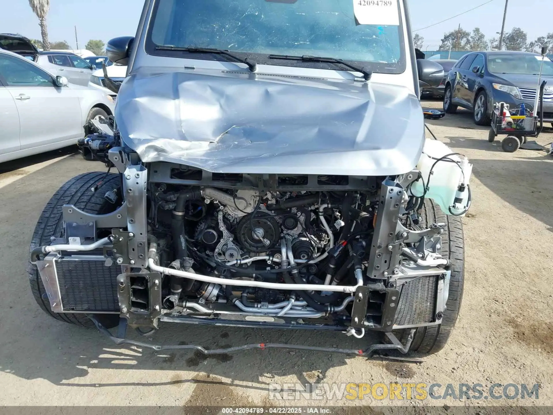 6 Photograph of a damaged car W1NYC7HJ6RX493793 MERCEDES-BENZ AMG G 63 2024