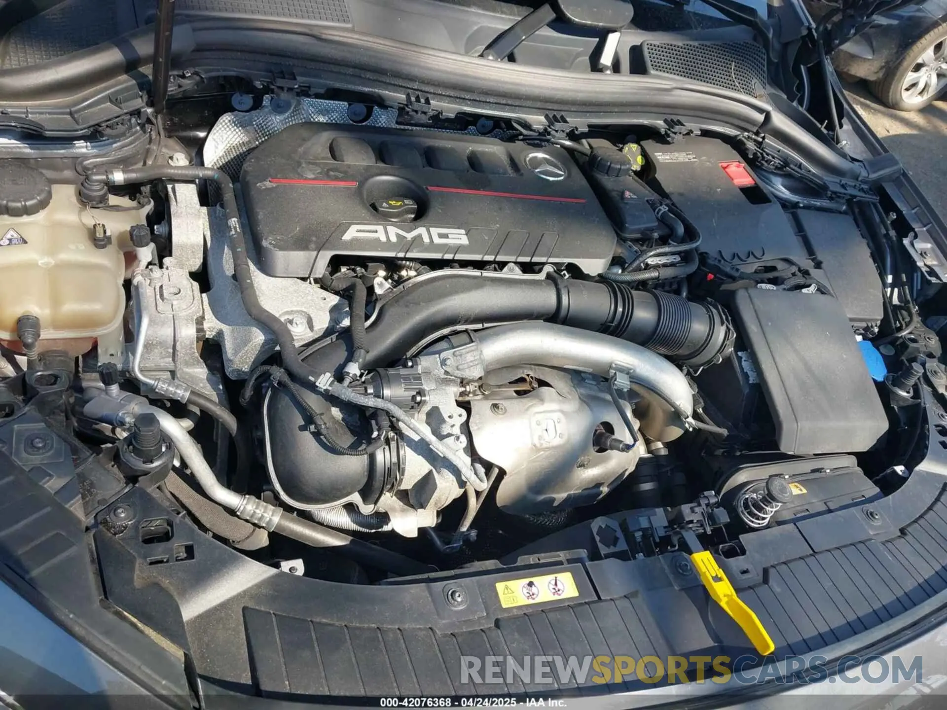10 Photograph of a damaged car W1N4N5BB6MJ258692 MERCEDES-BENZ AMG GLA 35 2021