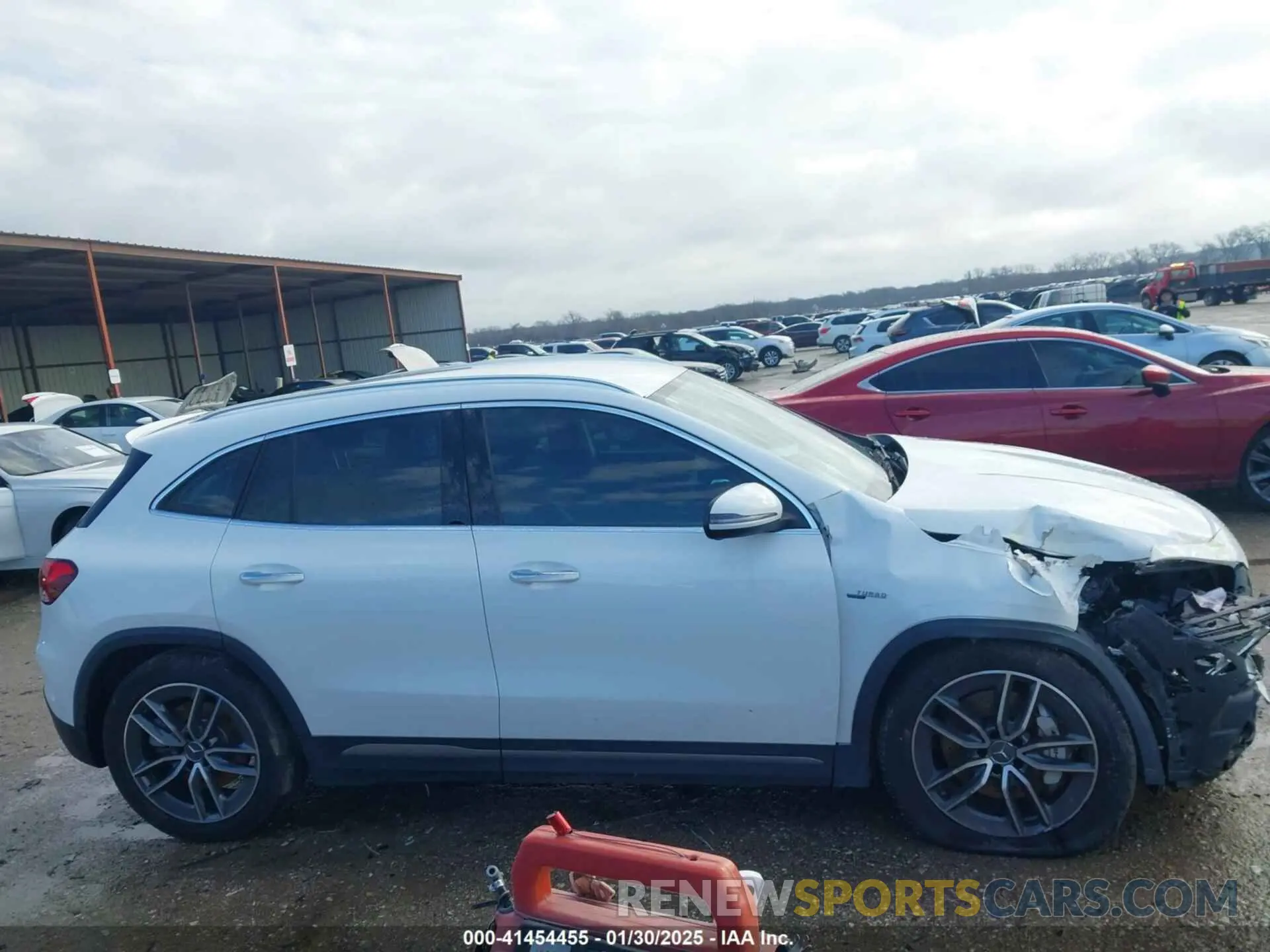 13 Photograph of a damaged car W1N4N5BB1PJ451918 MERCEDES-BENZ AMG GLA 35 2023