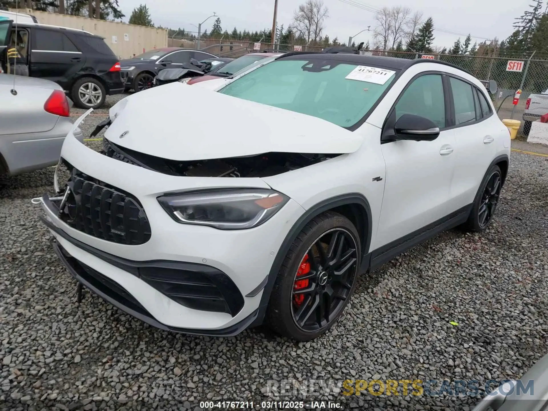 15 Photograph of a damaged car W1N4N5DB8PJ496321 MERCEDES-BENZ AMG GLA 45 2023