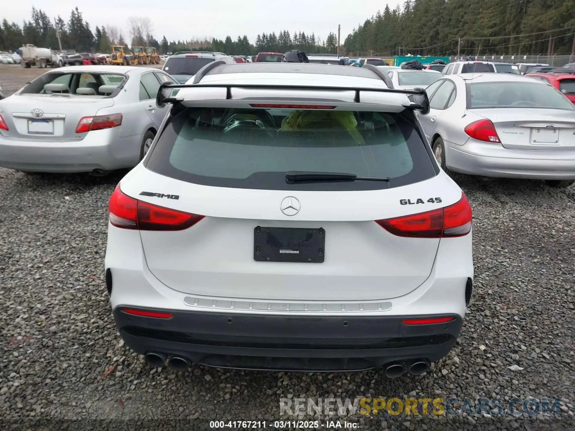 17 Photograph of a damaged car W1N4N5DB8PJ496321 MERCEDES-BENZ AMG GLA 45 2023