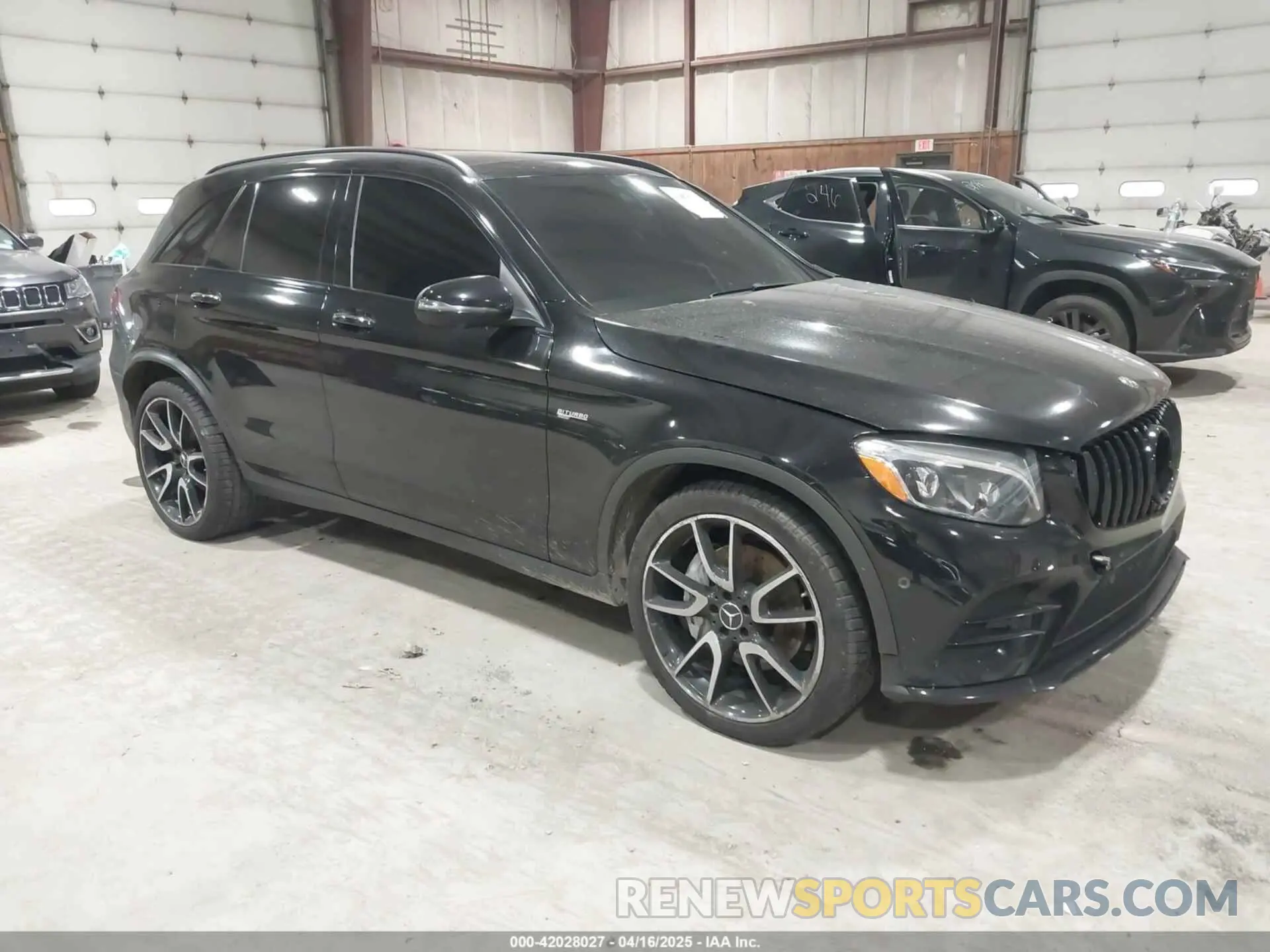 1 Photograph of a damaged car WDC0G6EB6KF588621 MERCEDES-BENZ AMG GLC 43 2019