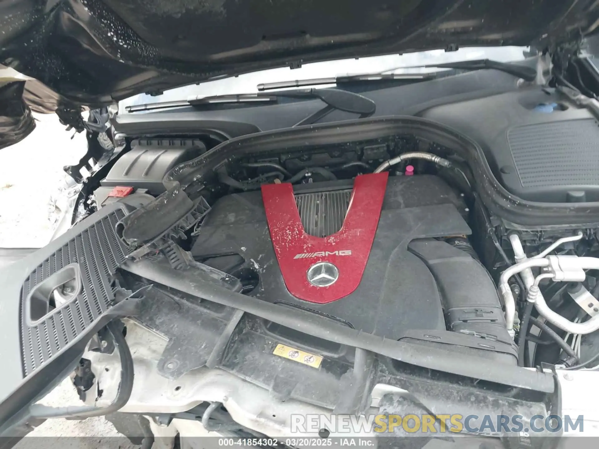 10 Photograph of a damaged car W1N0G6EB5MF906214 MERCEDES-BENZ AMG GLC 43 2021